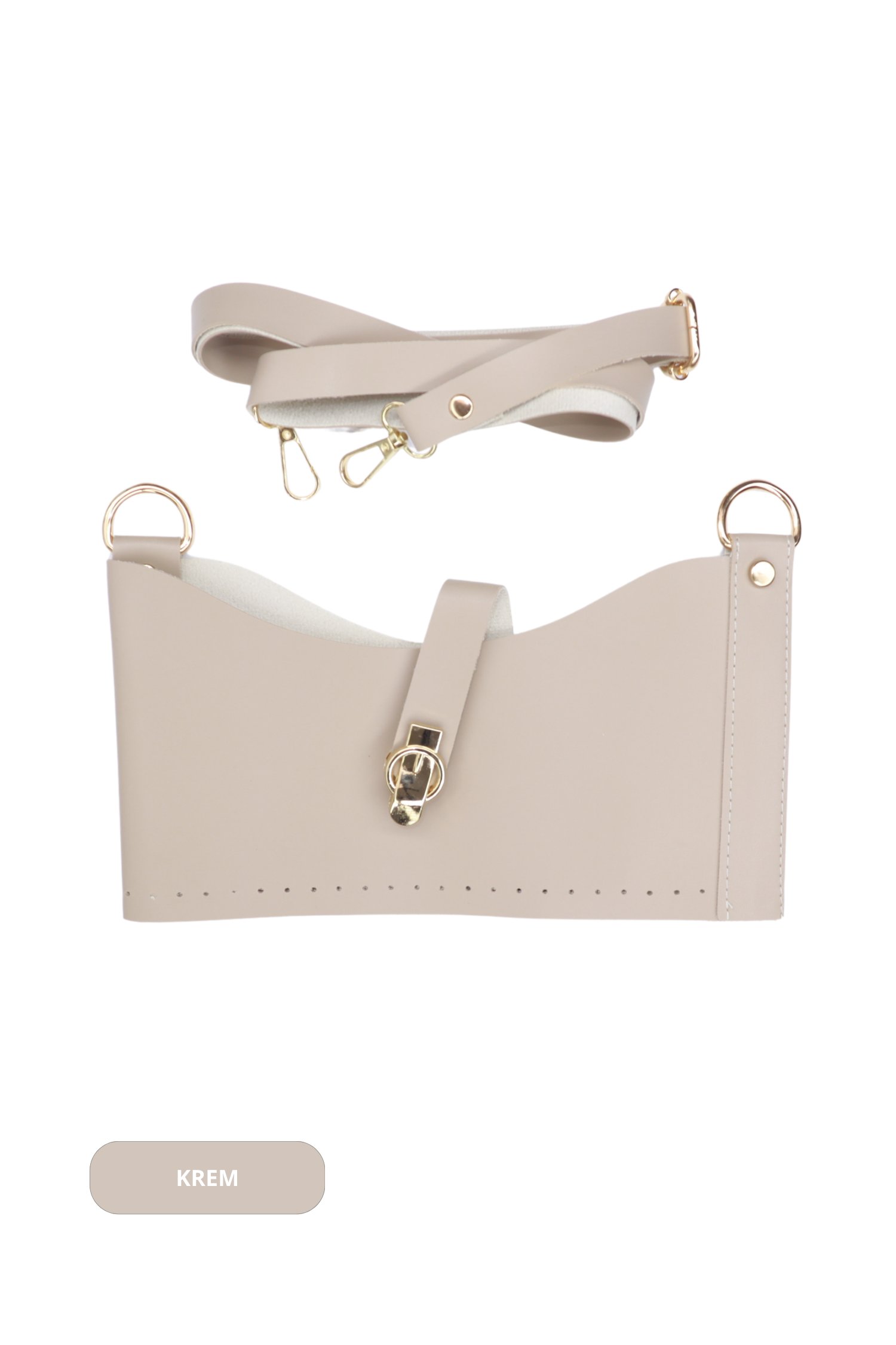 DERİ PULLU ÇANTA SET