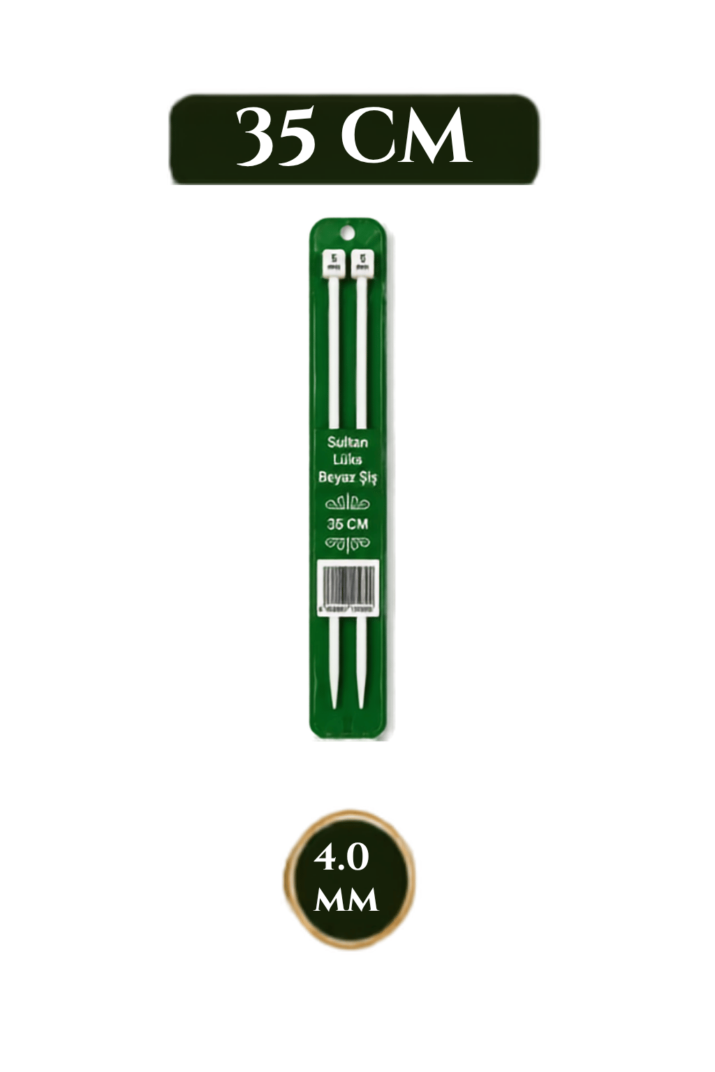 SULTAN LÜX BEYAZ ŞİŞ NO:4