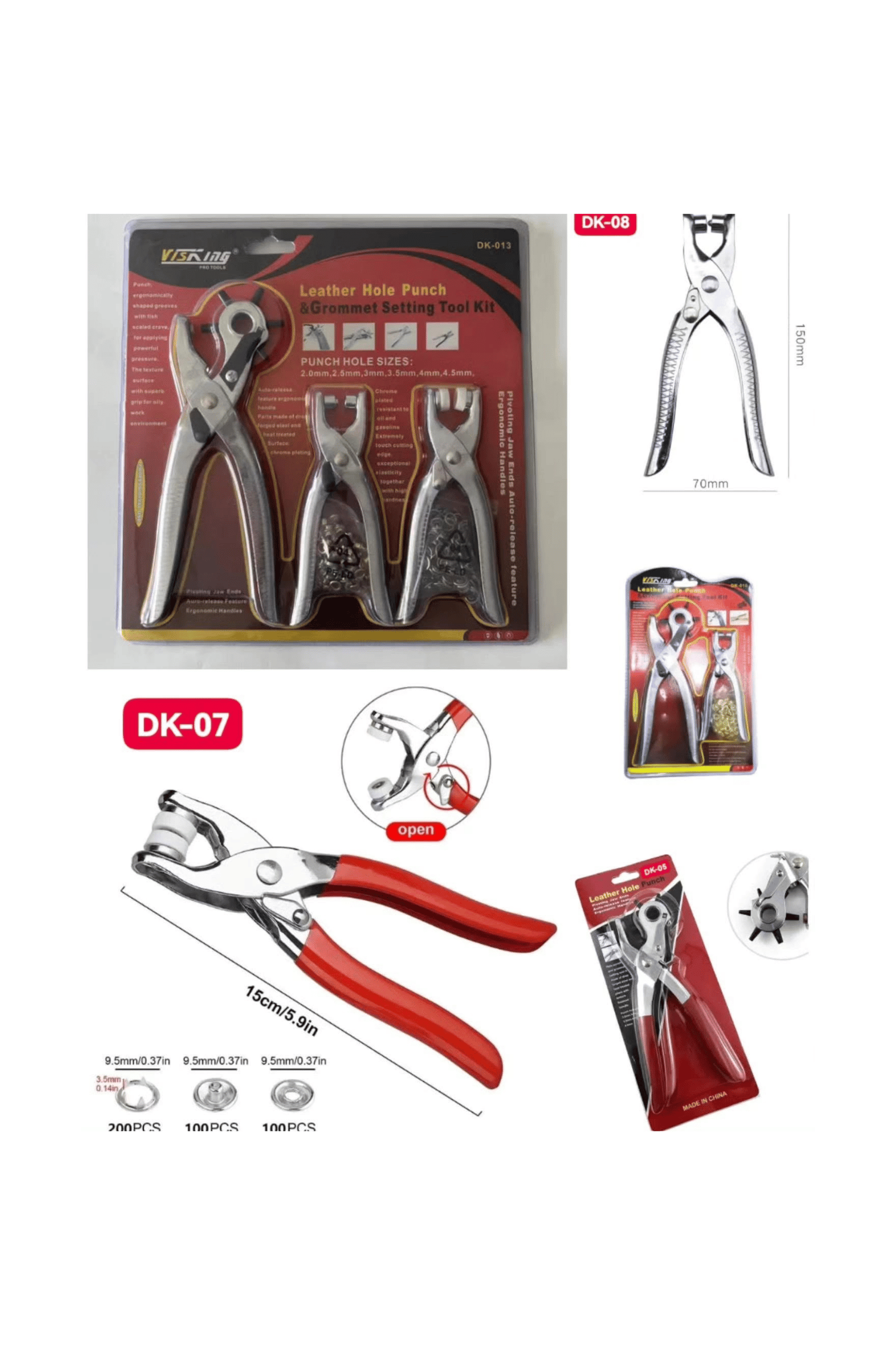 VISKING KEMER DELME KAPSÜL PENSESİ SET DK-010