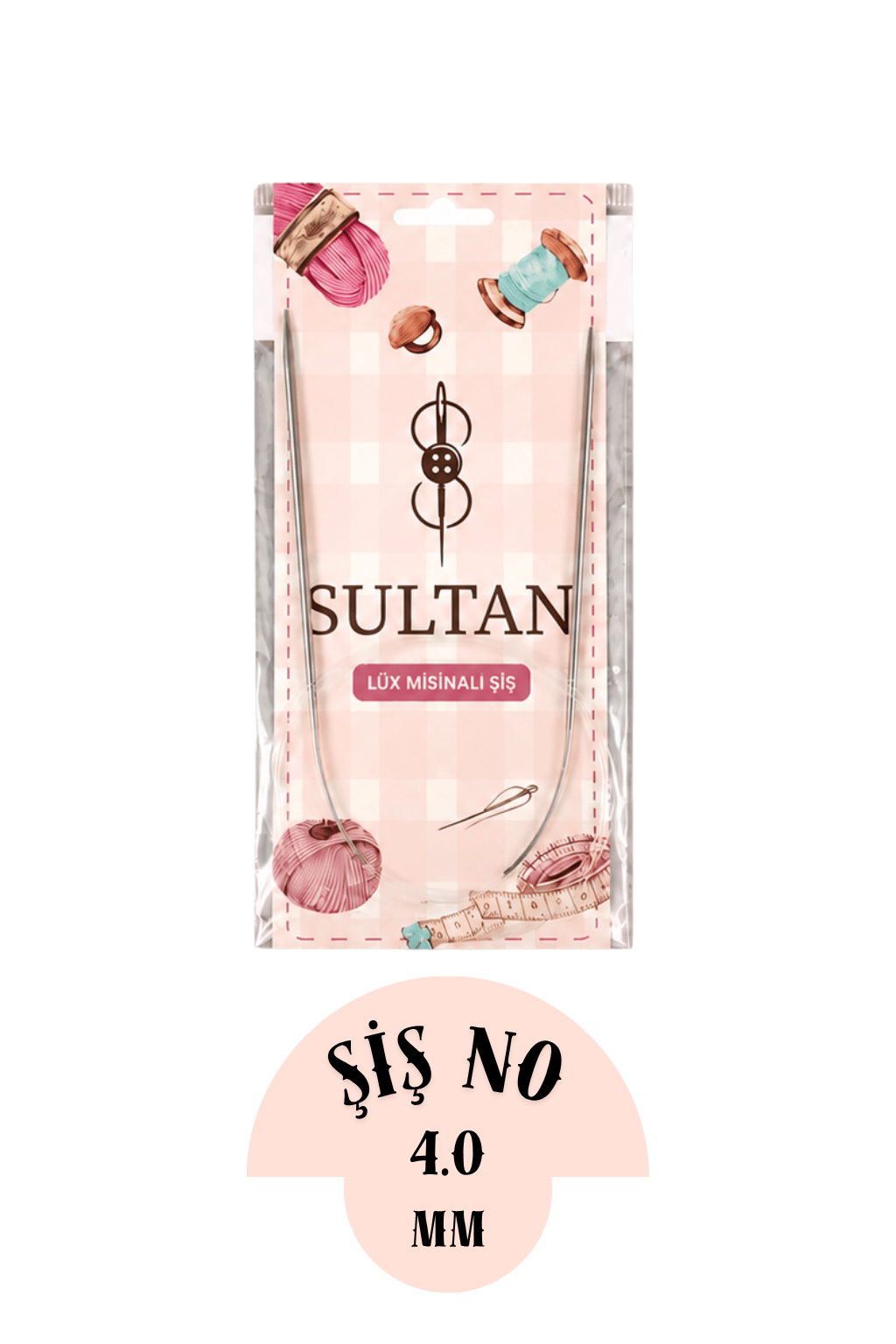 ŞİŞ SULTAN TİTANYUM MİSİNALI 4.00MM