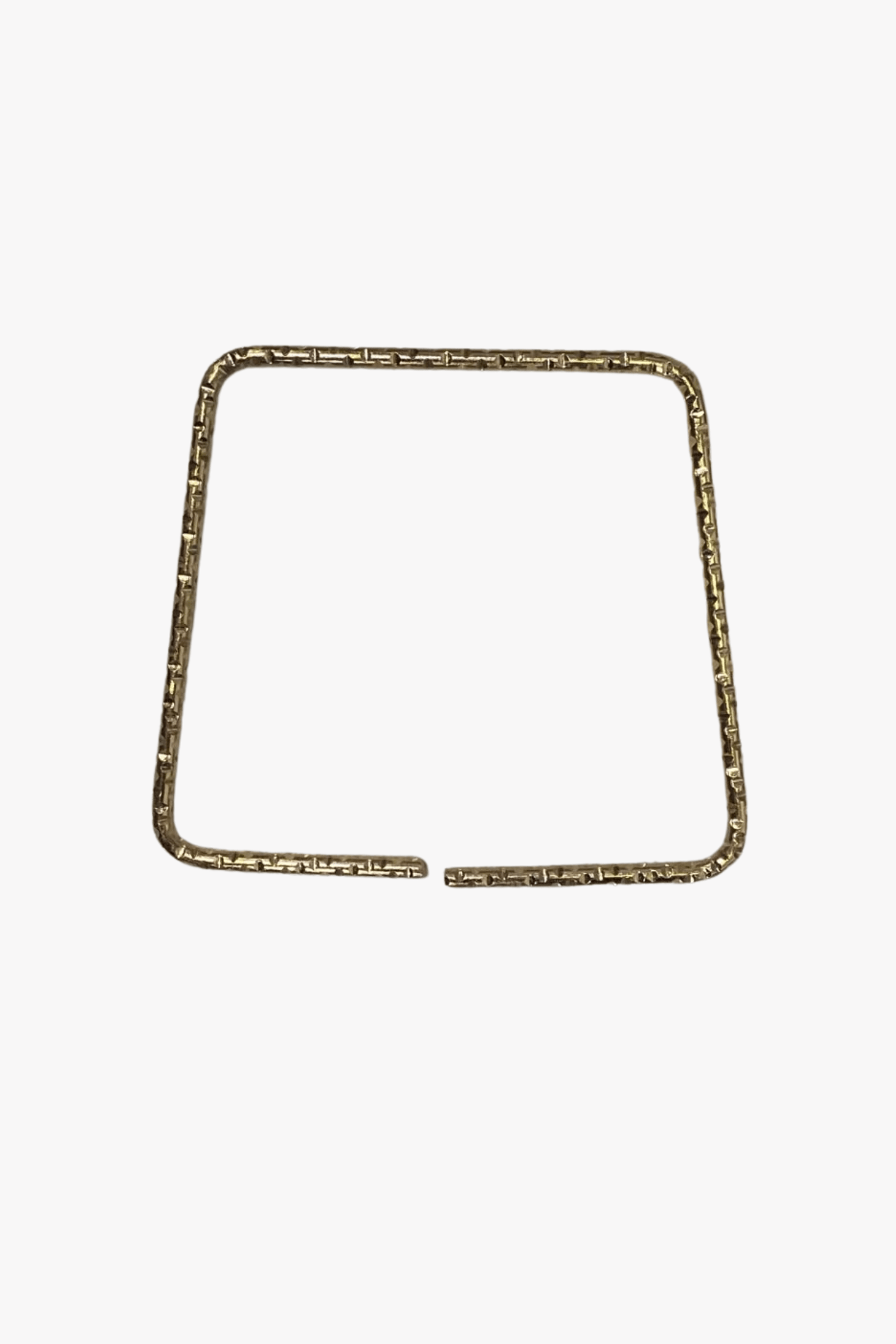 14 CM ÇENTİKLİ METAL KARE HALKA SAP MTH-134
