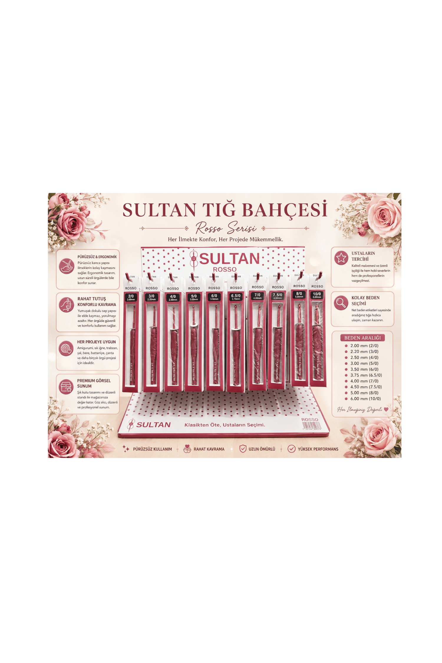 SULTAN ROSSO TIĞ STANDI