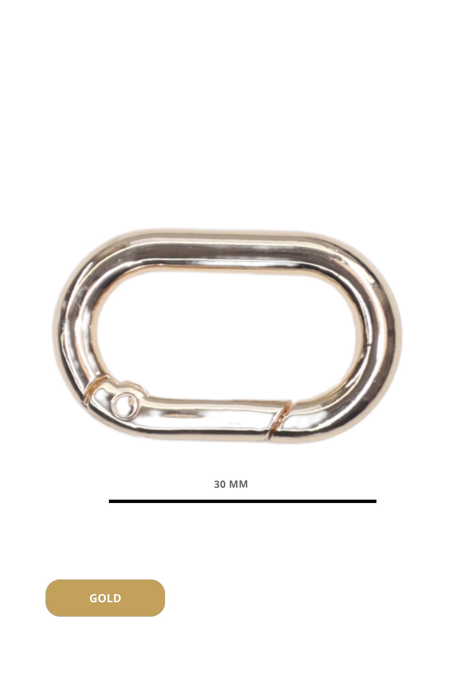 İTHAL OVAL YAYLI HALK 30 mm [20 ADET]