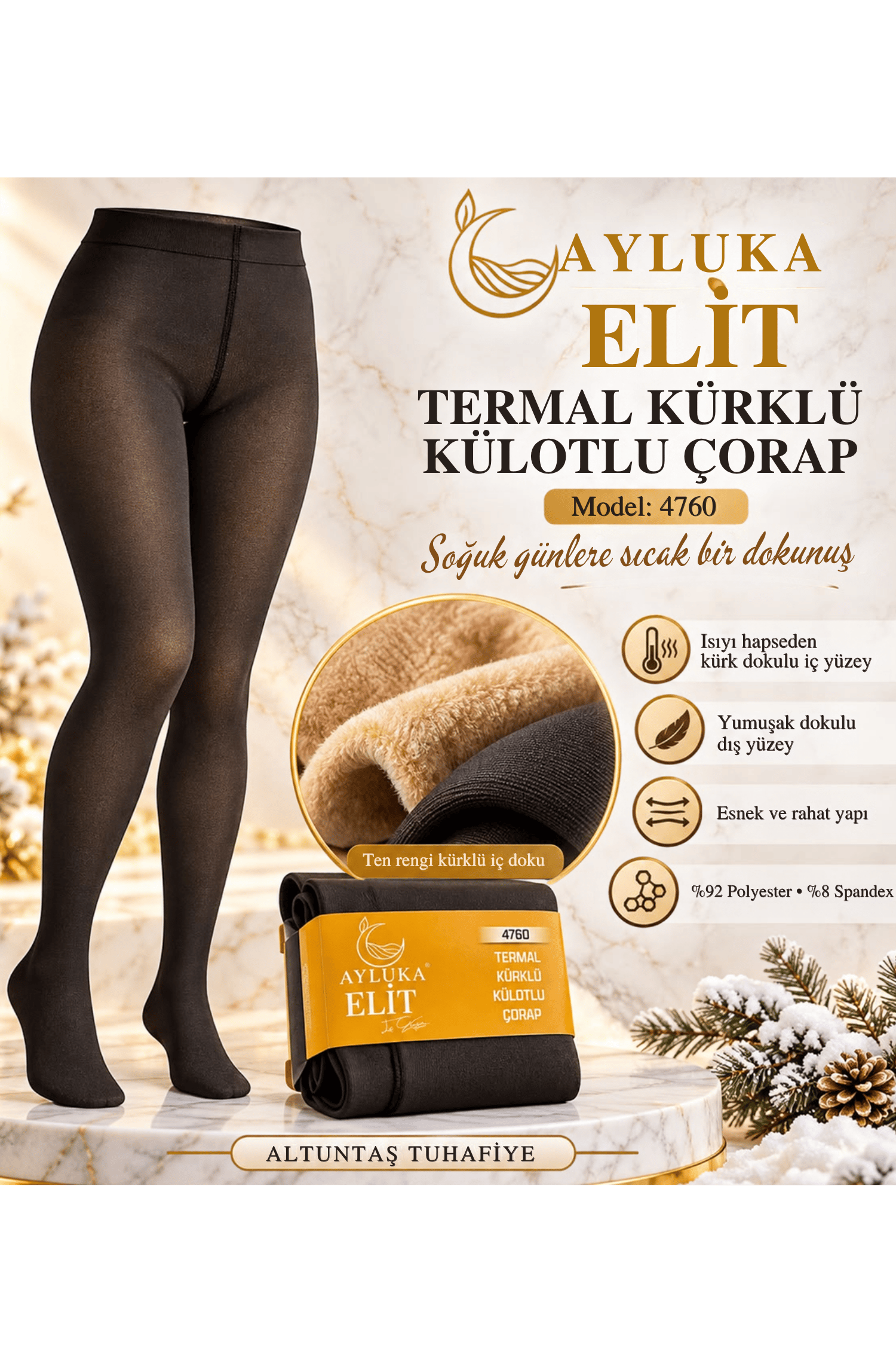 TERMAL TEN KÜLOTLU ÇORAP