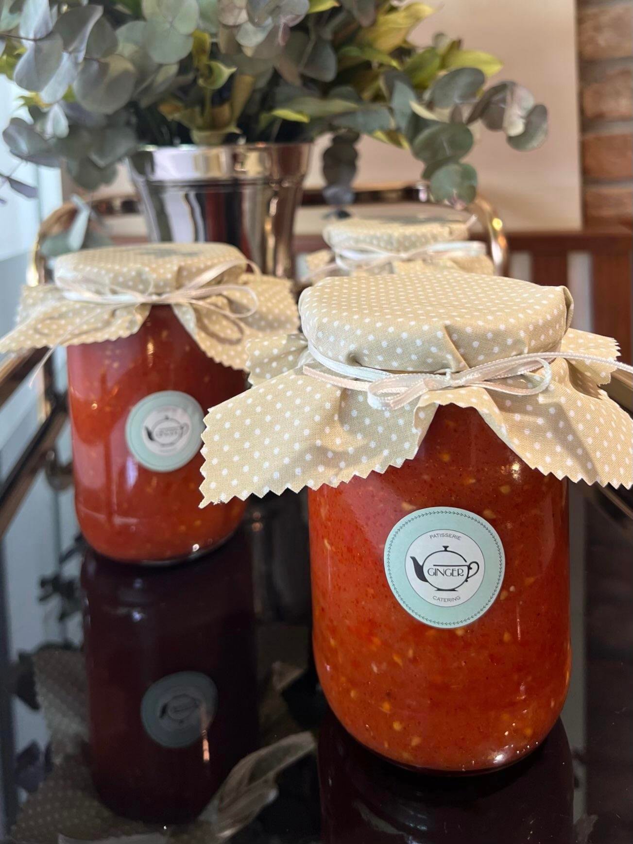 Taze Otlu Domates Sosu (Ginger's Tomato Sauce)