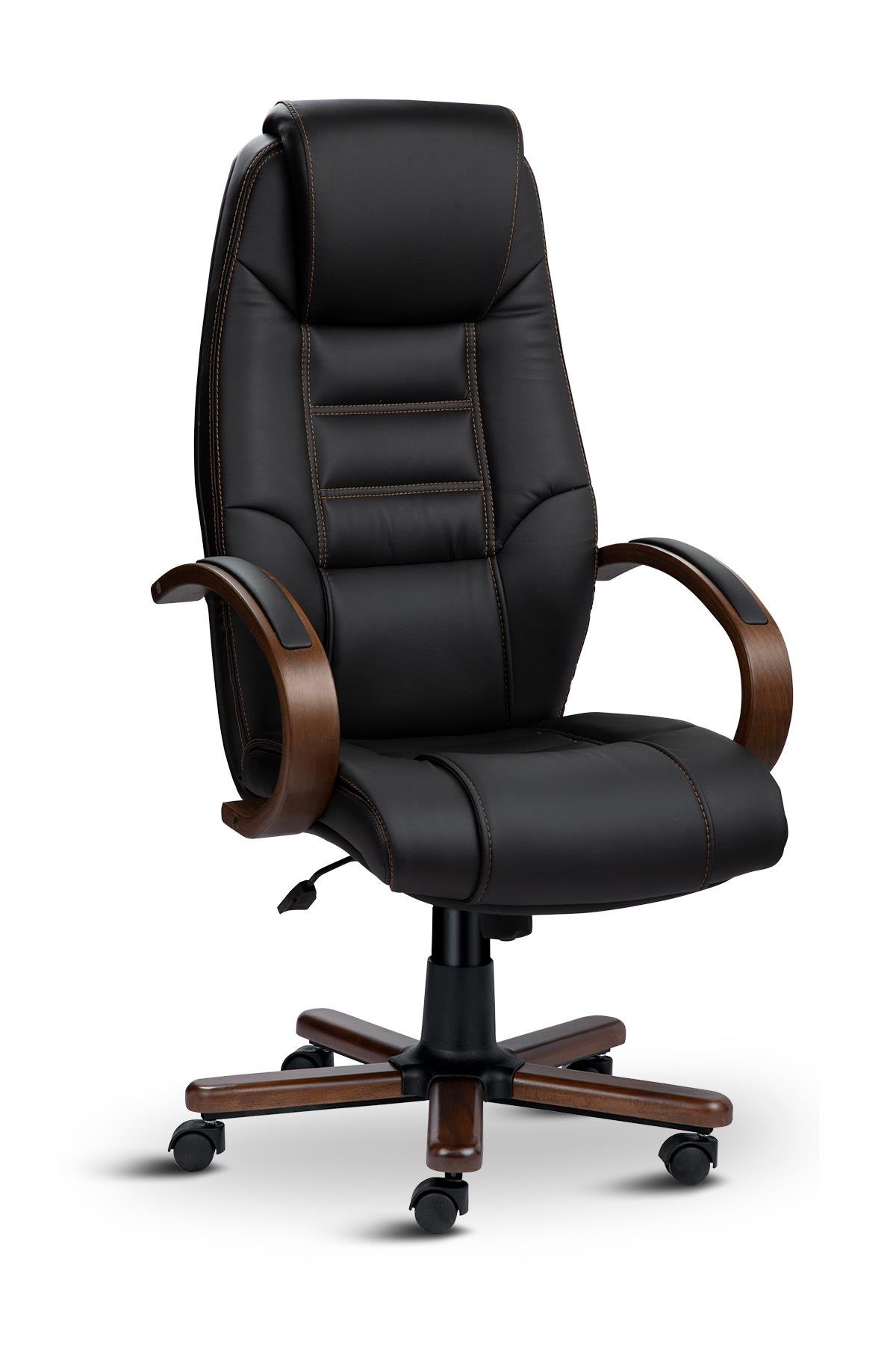 Asbir Mobilya Fox Ahşap Yönetici  Koltuğu Ofis Çalışma Koltuğu