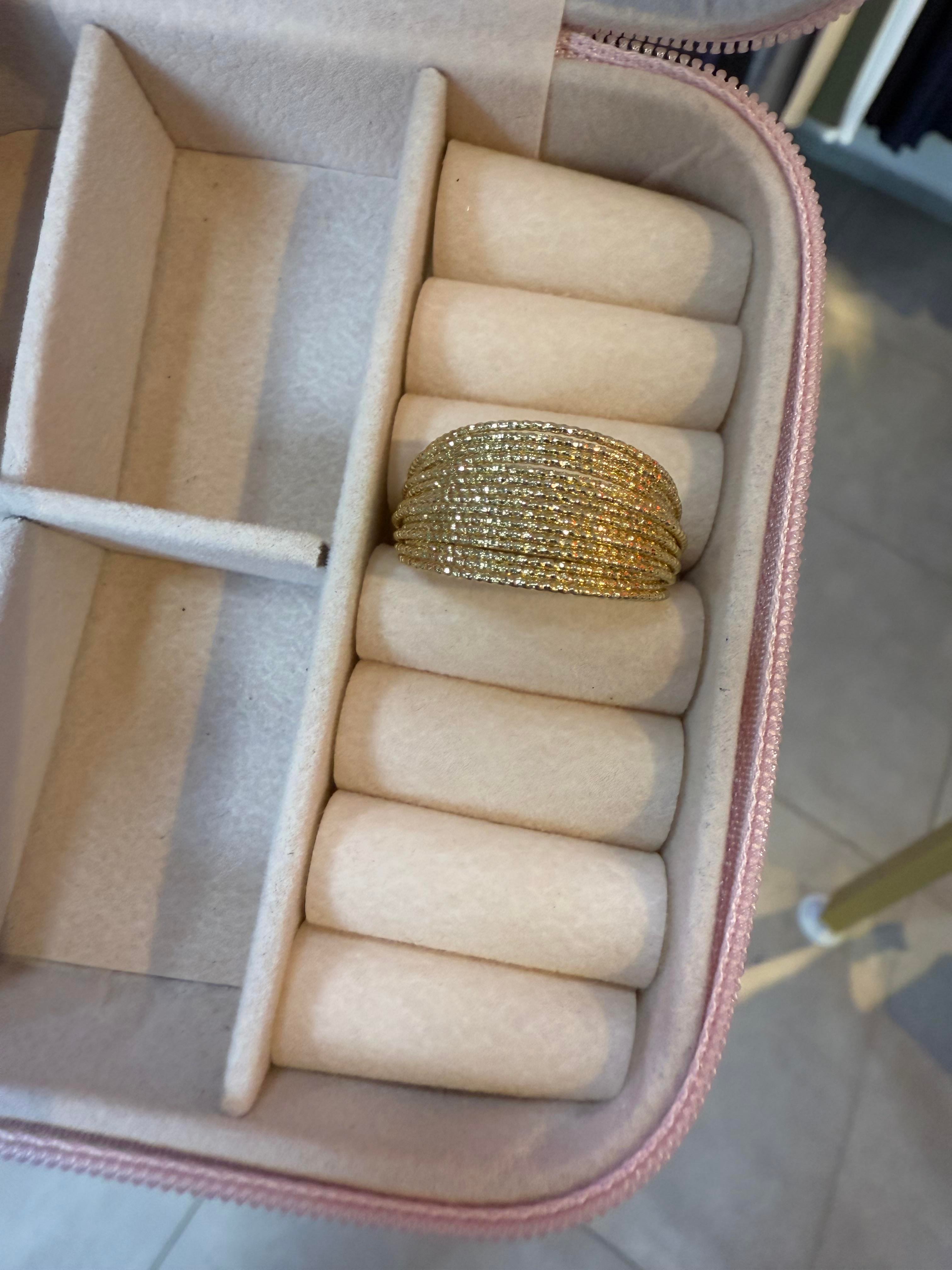 Gold Hasır Yüzük