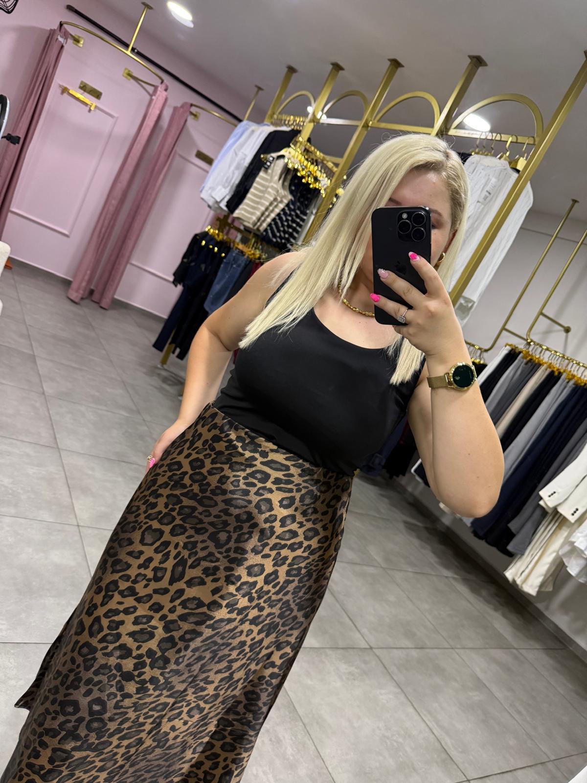Leopar Saten Etek