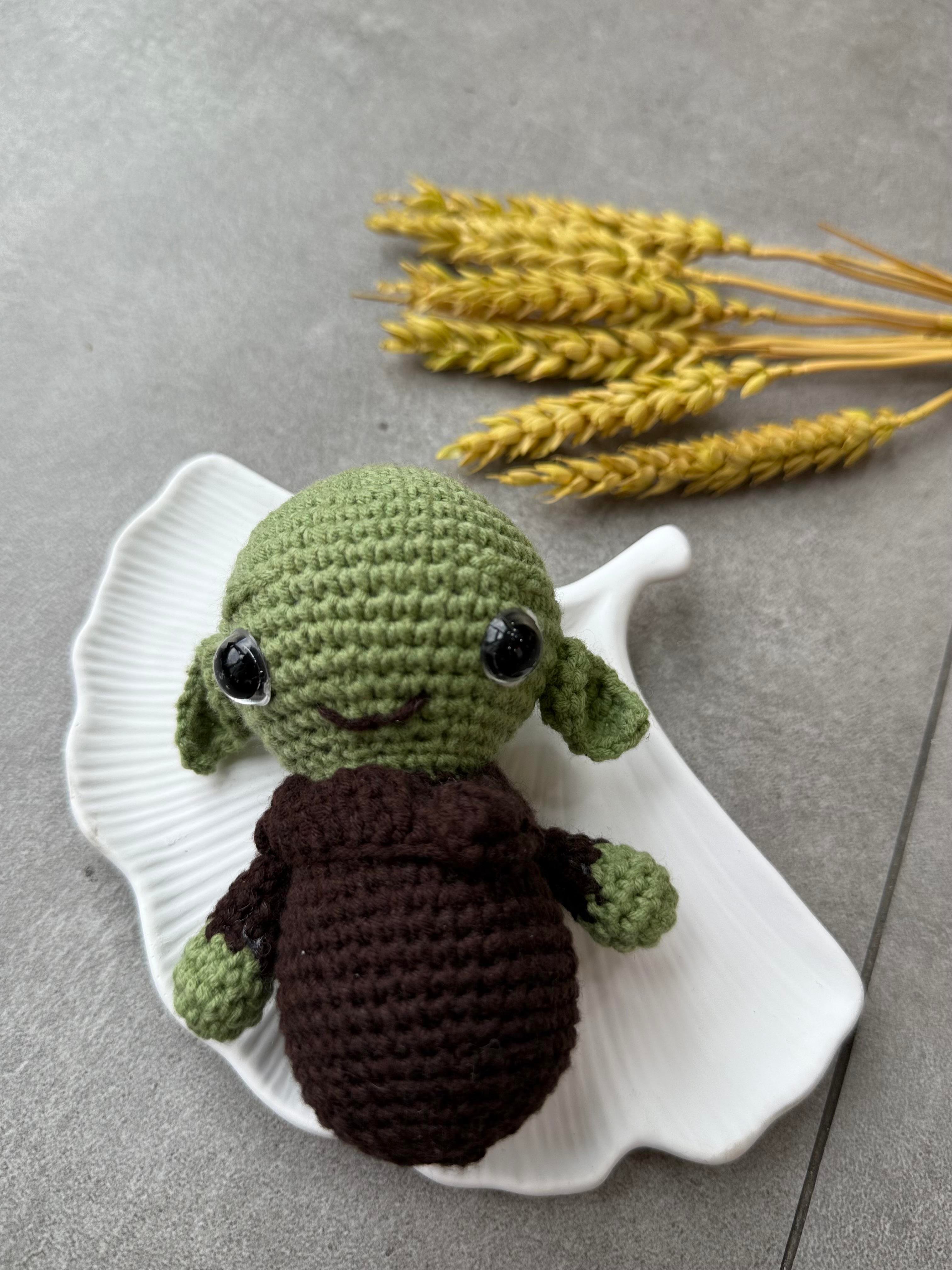 Yoda El Örgüsü Anahtarlık