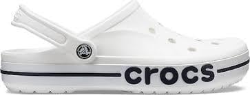 BEYAZ SİYAH DETAY BAYABAND KADIN CROCS