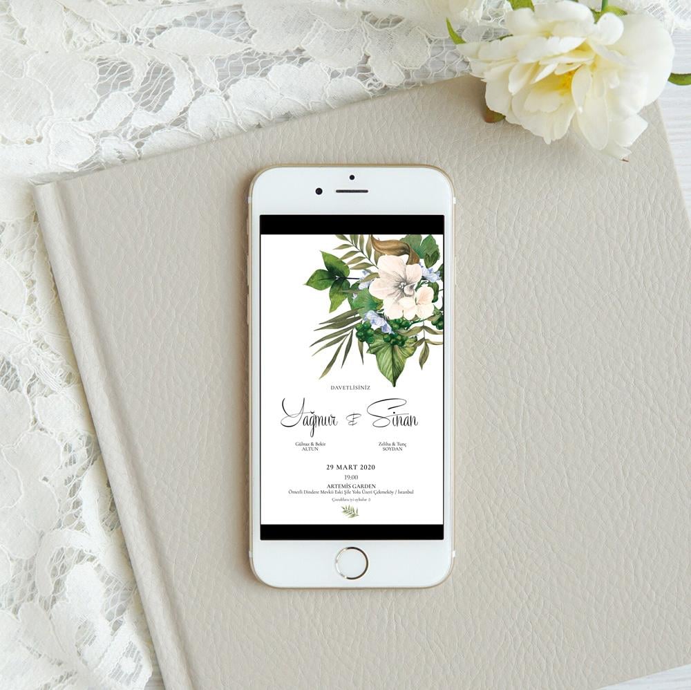 Greenery Online / Dijital Davetiye