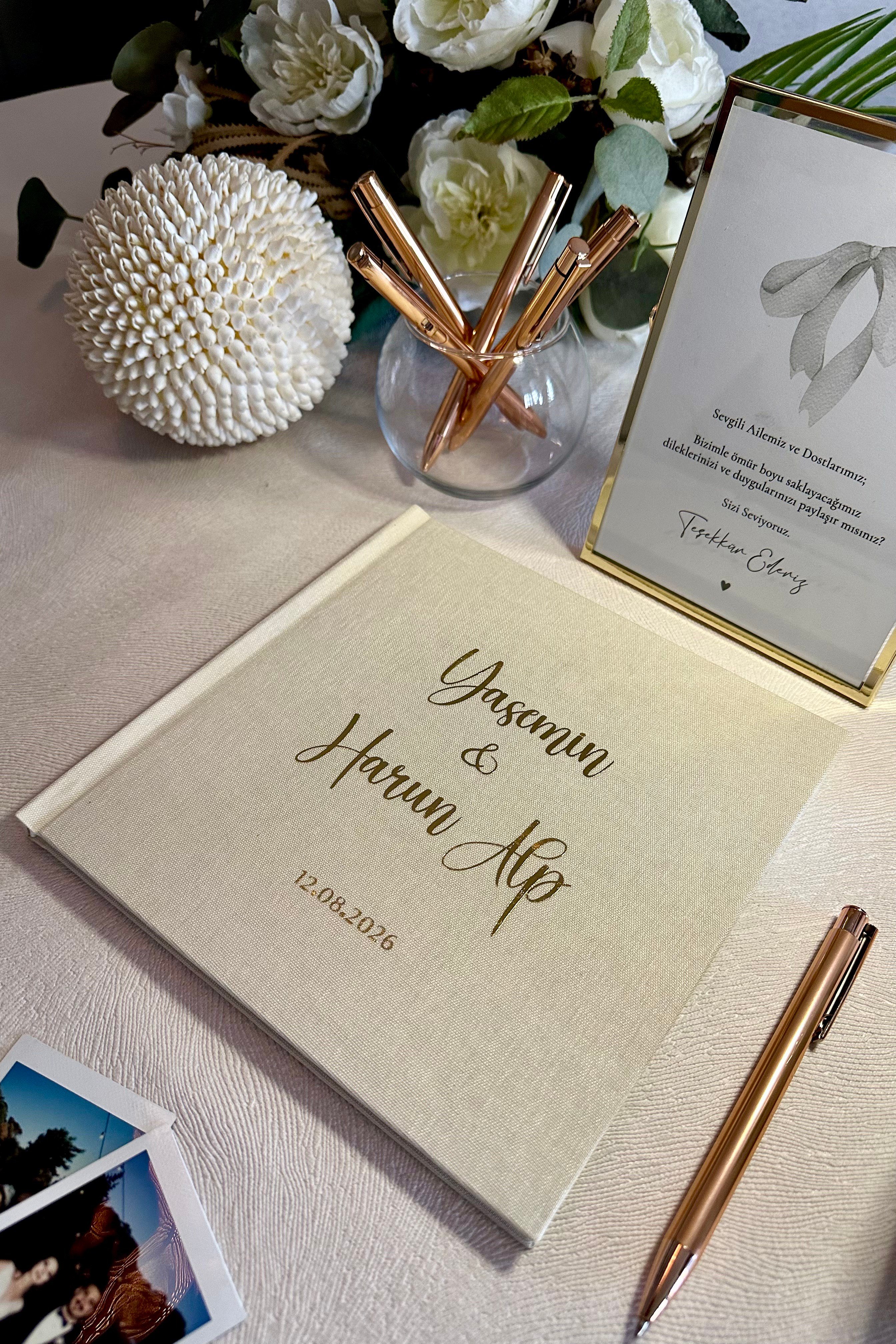 Keten Anı Defteri Model 12