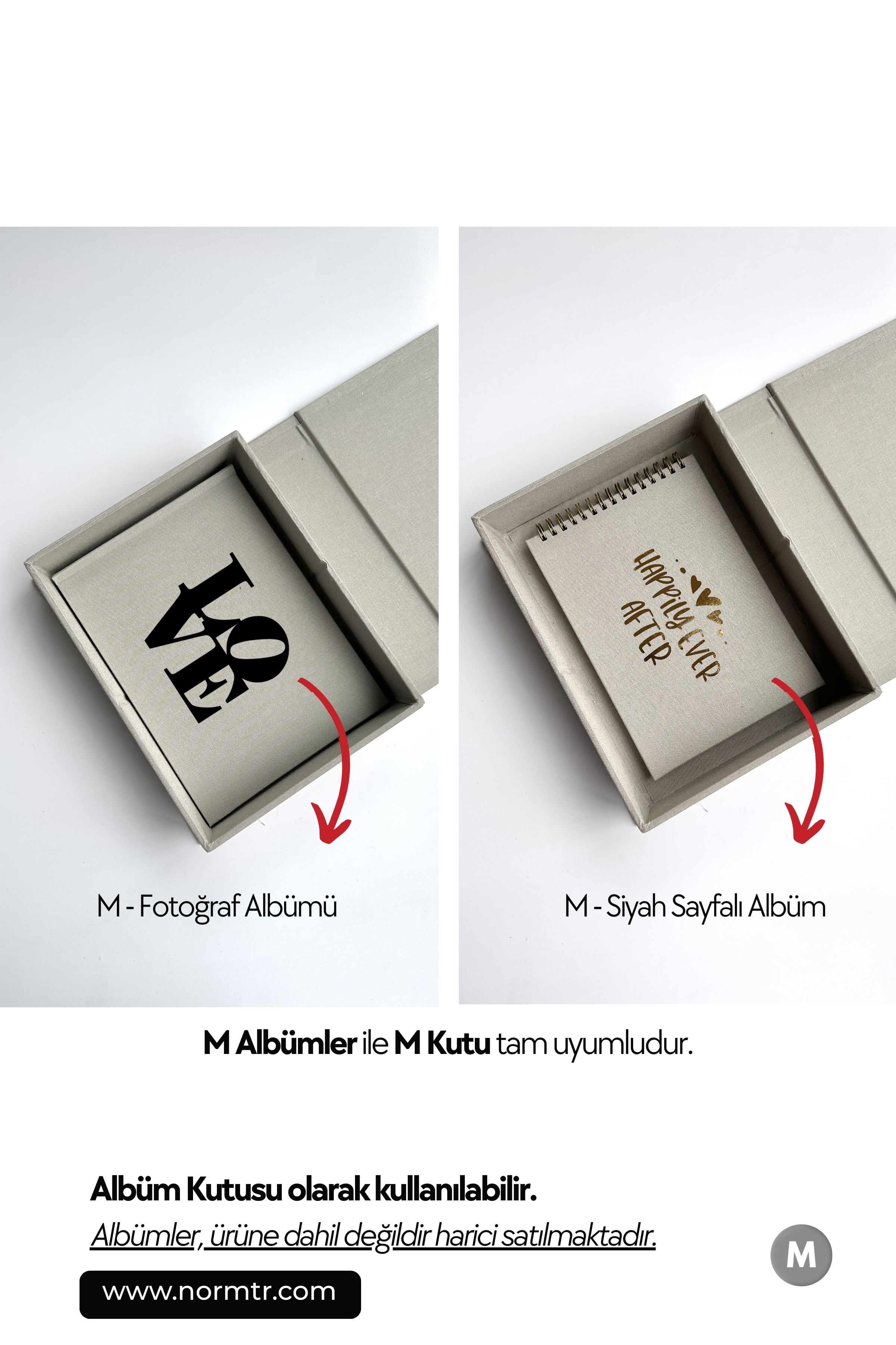 M - Klasik Keten Kutu