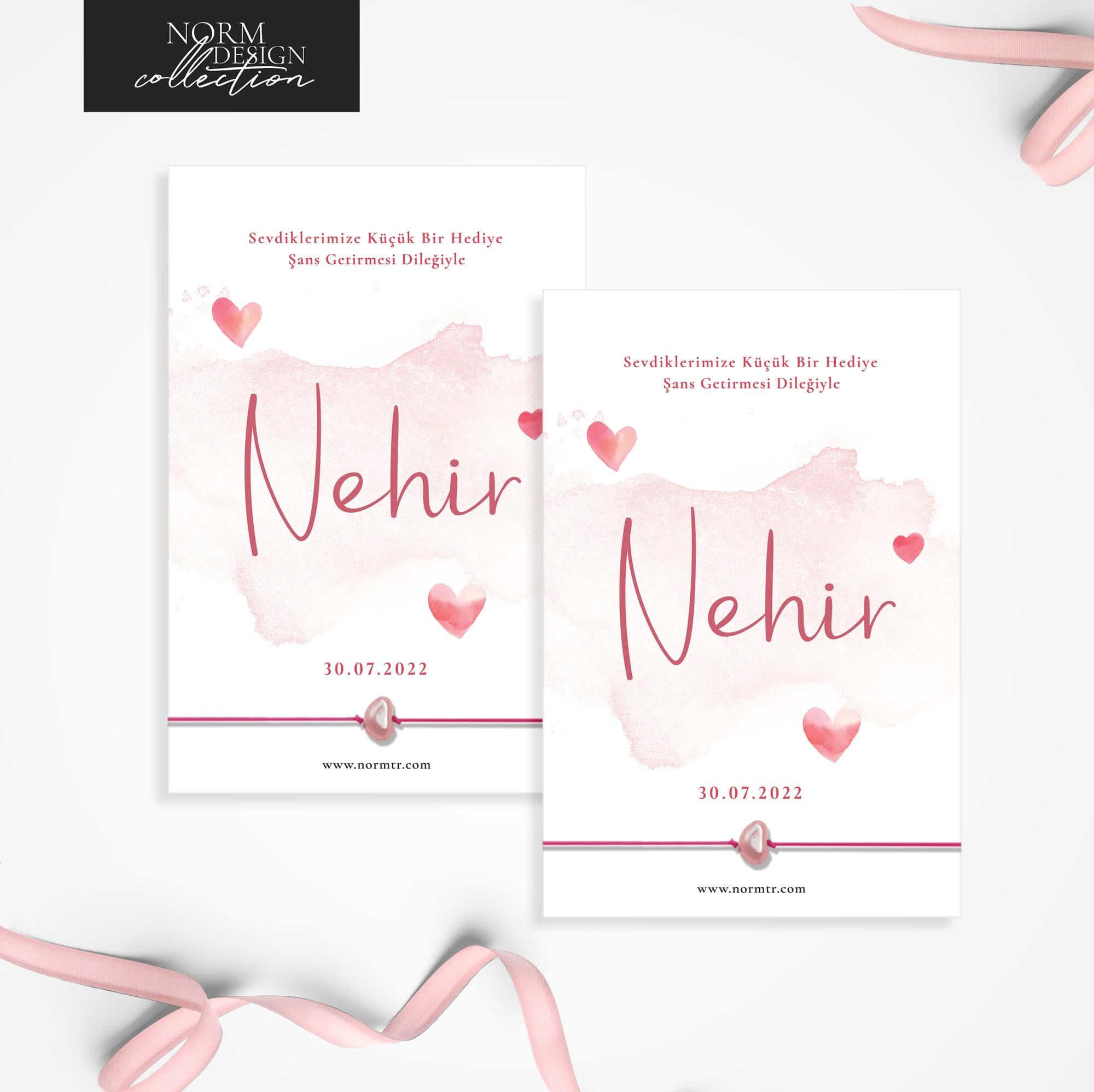 Nehir Bebek Bileklik Hediyelik