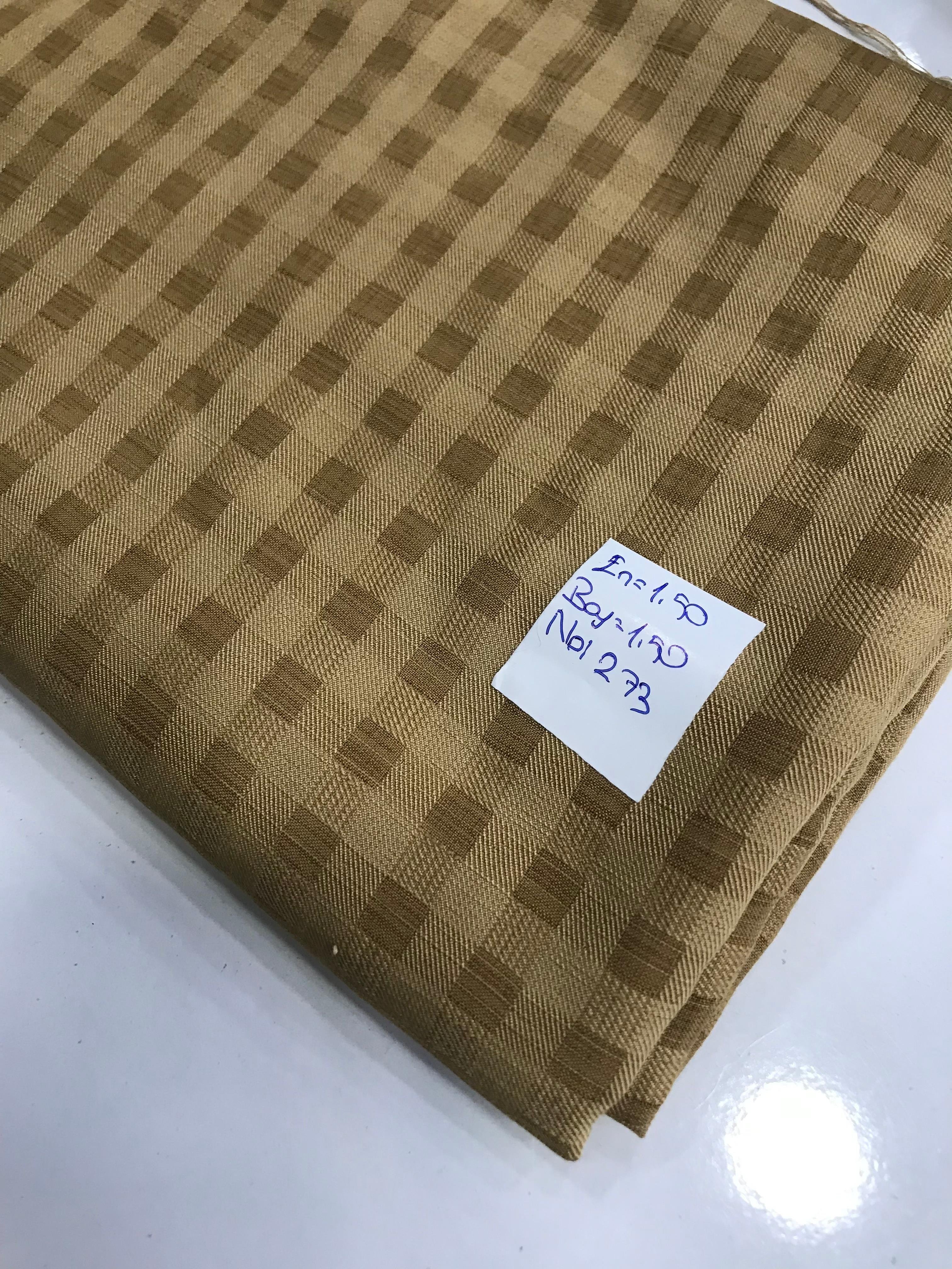 273 Ekose Keten Kumaş