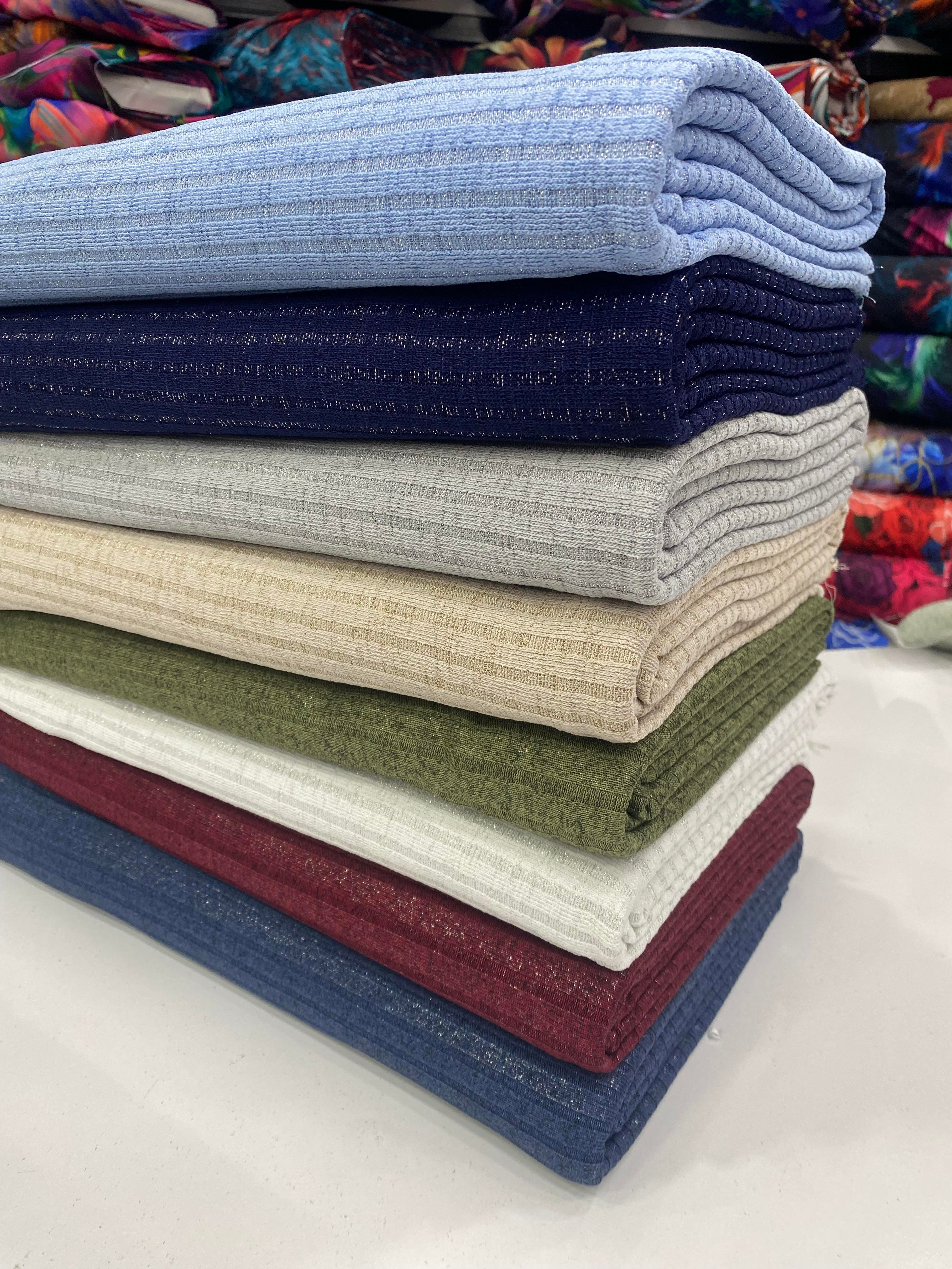 Sim Detaylı Triko Örme Kumaş