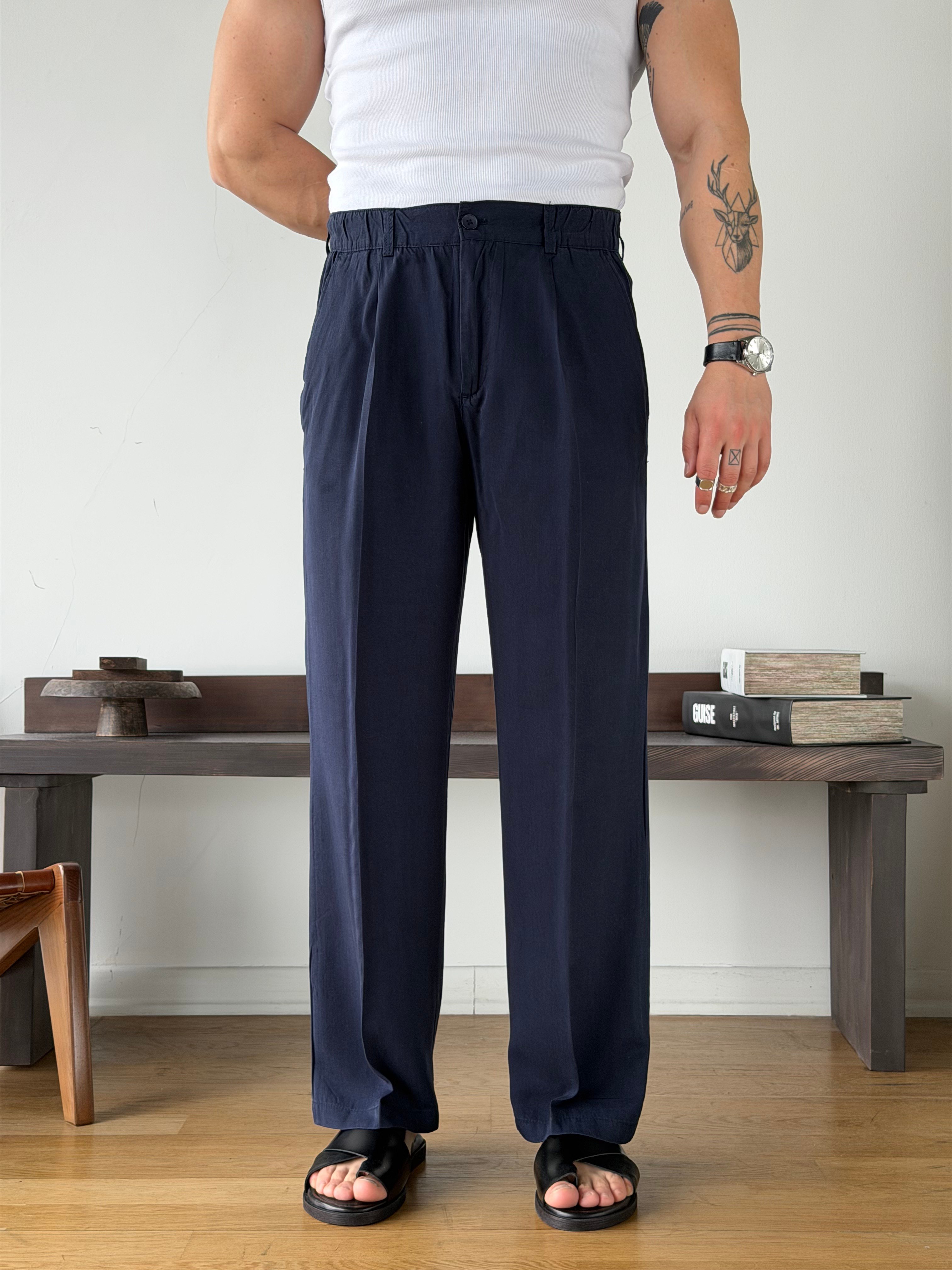 Boise 5819 Lacivert Baggy Pantolon