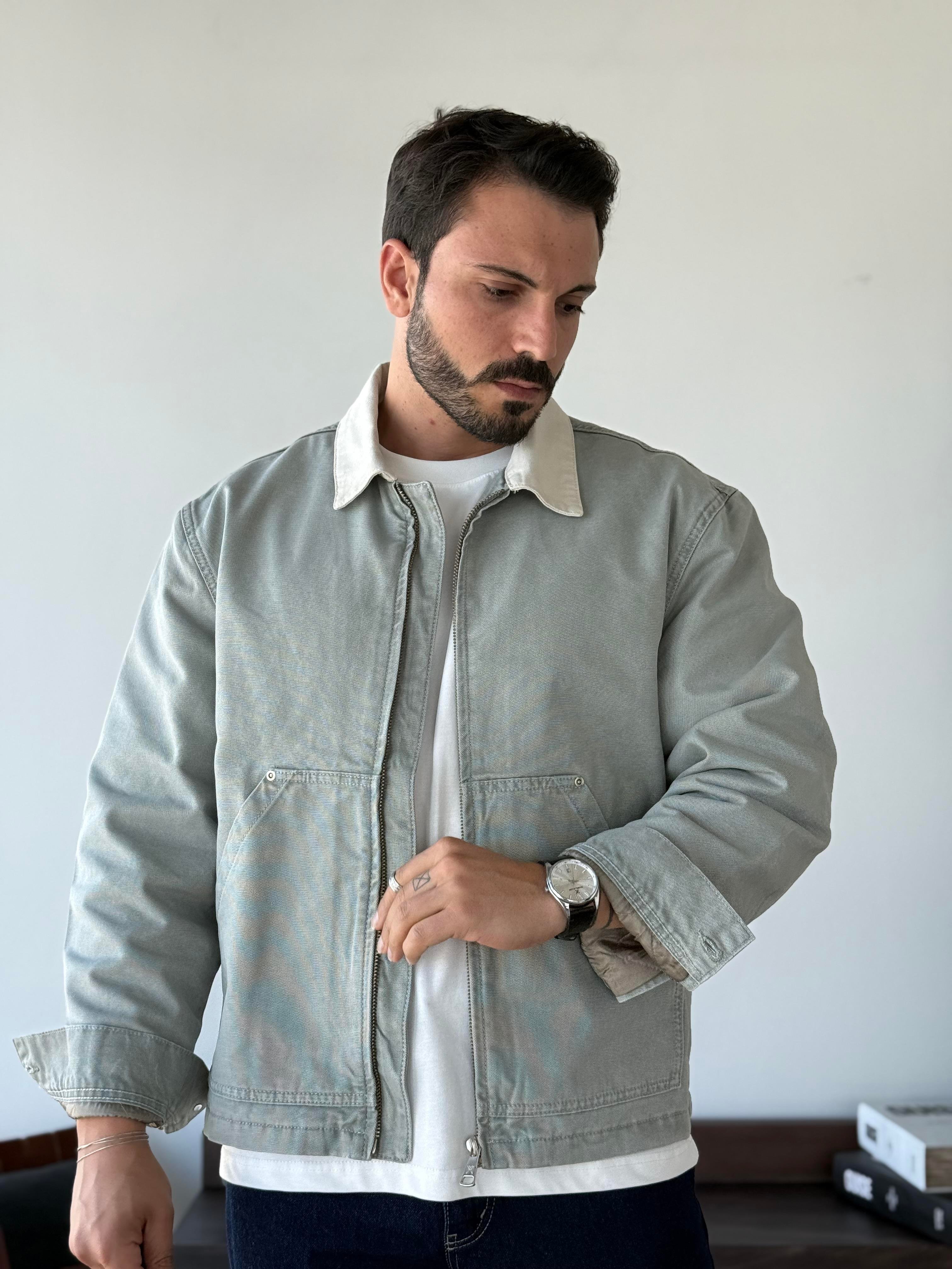 Jeanova Mint Denim Ceket