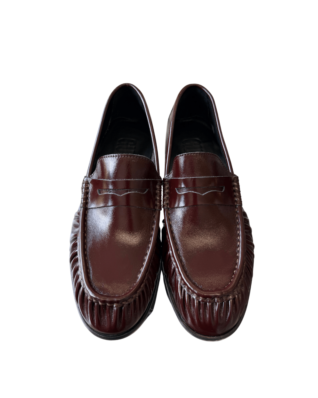 Kiltie Penny Bordo Loafer