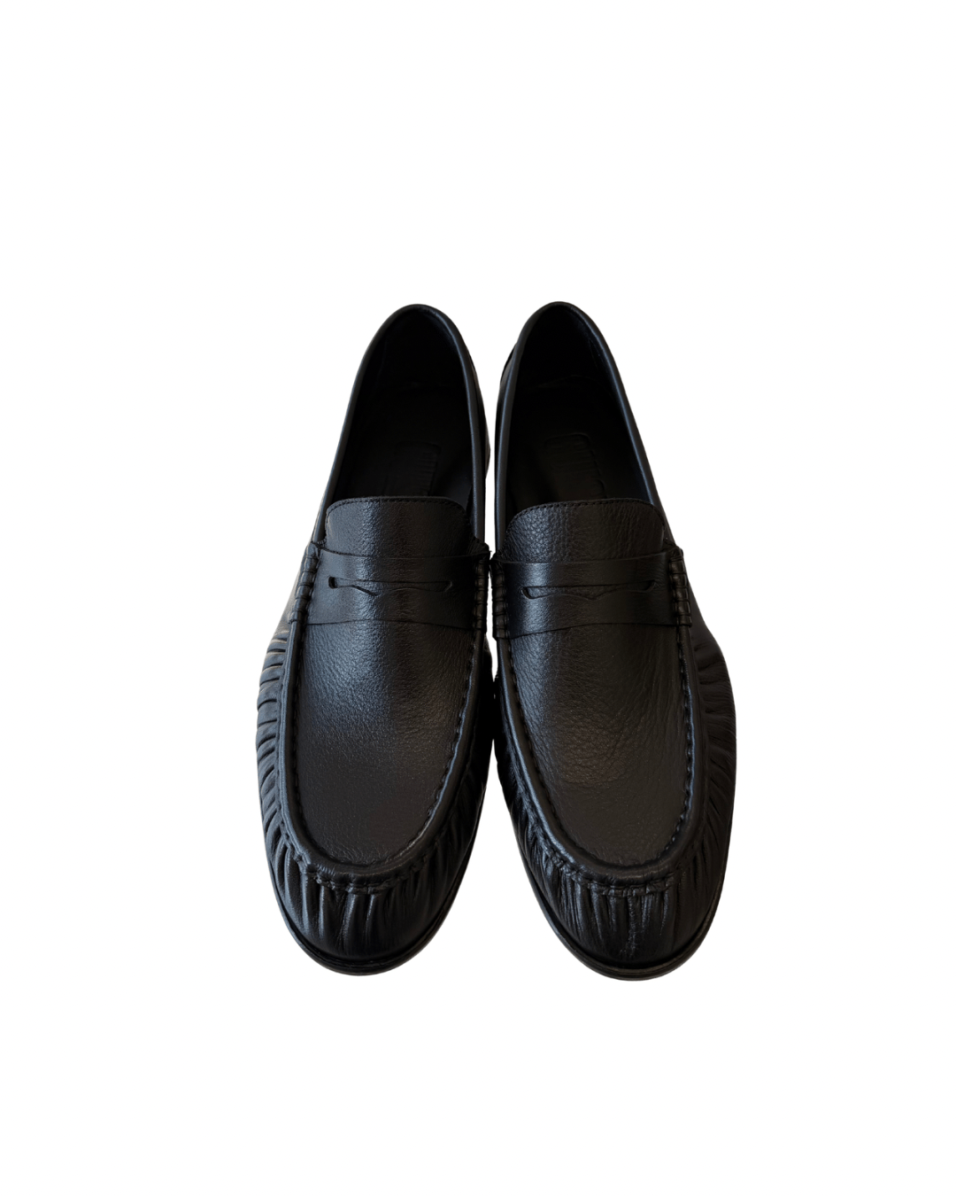 Kiltie Penny Mat Siyah Loafer