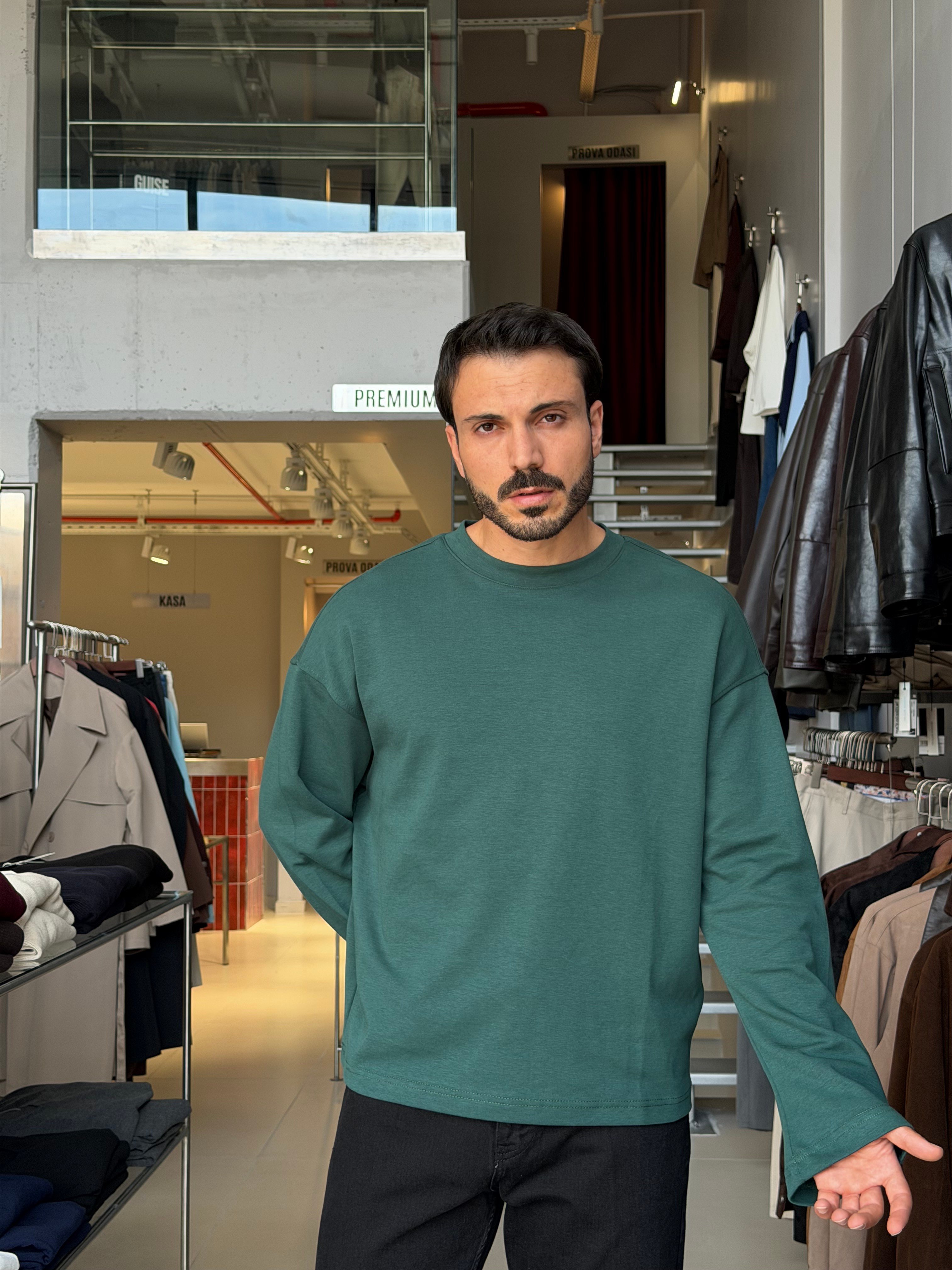 Makalla Zümrüt Boxy Fit Sweatshirt
