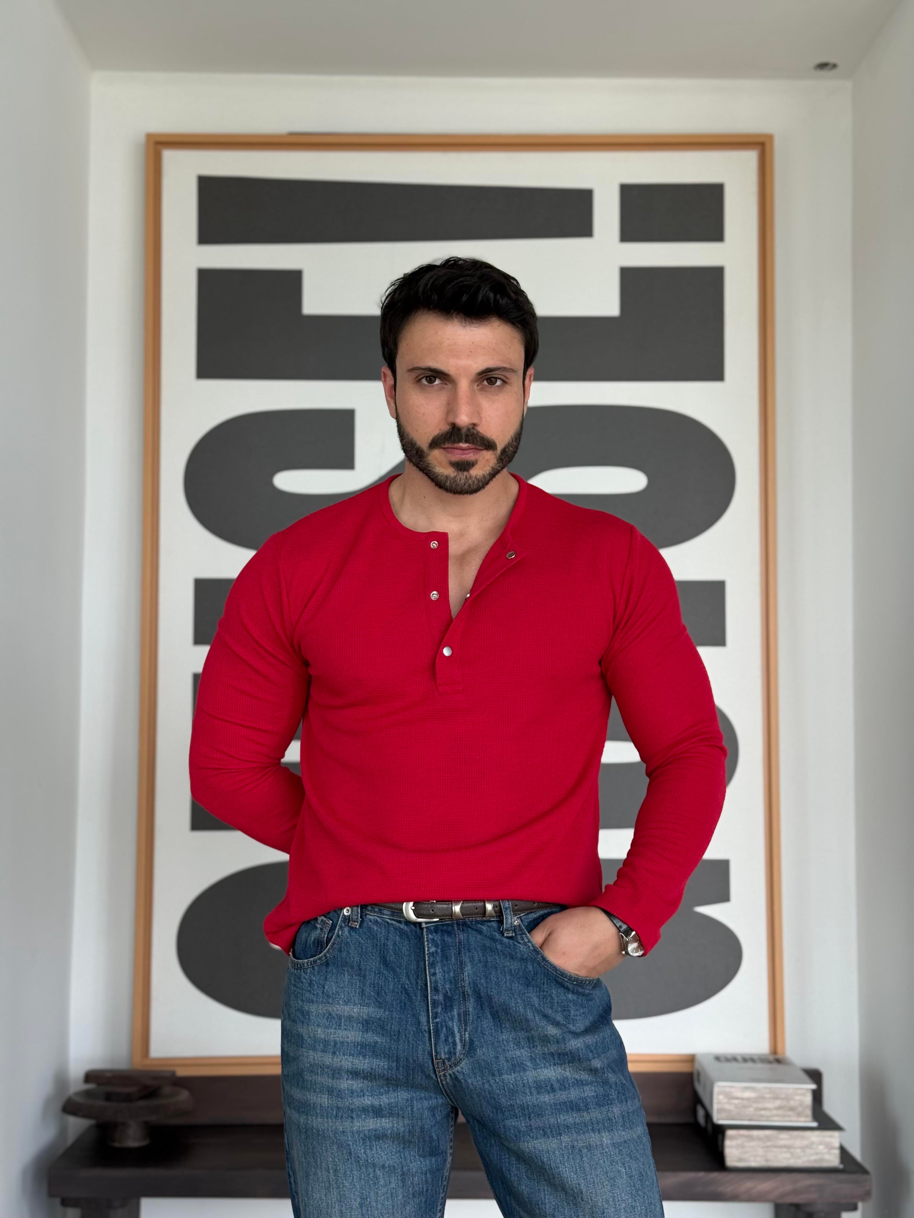 Oblea Kırmızı Sweat 