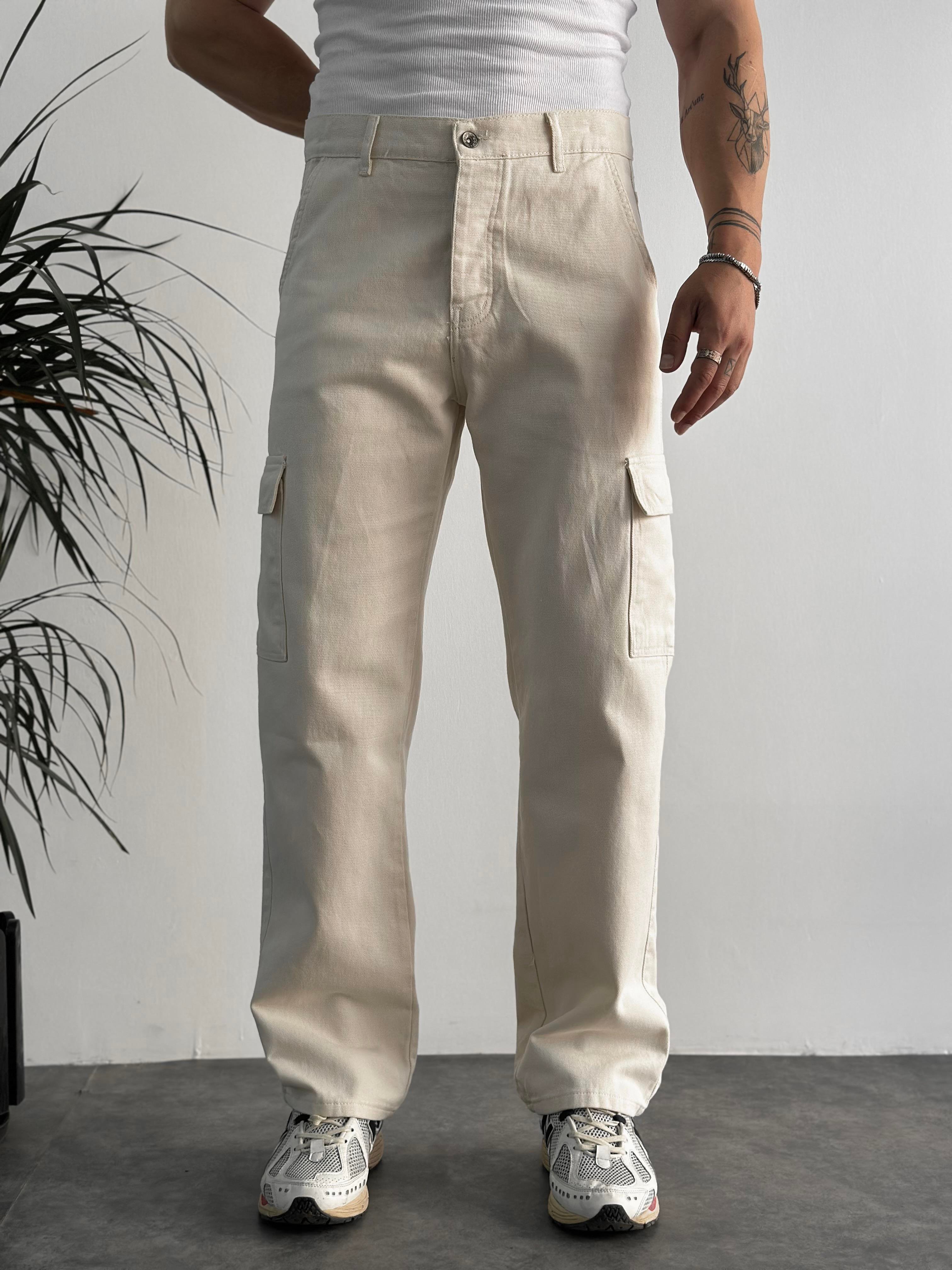 Oslo Kargo Ekru Jean