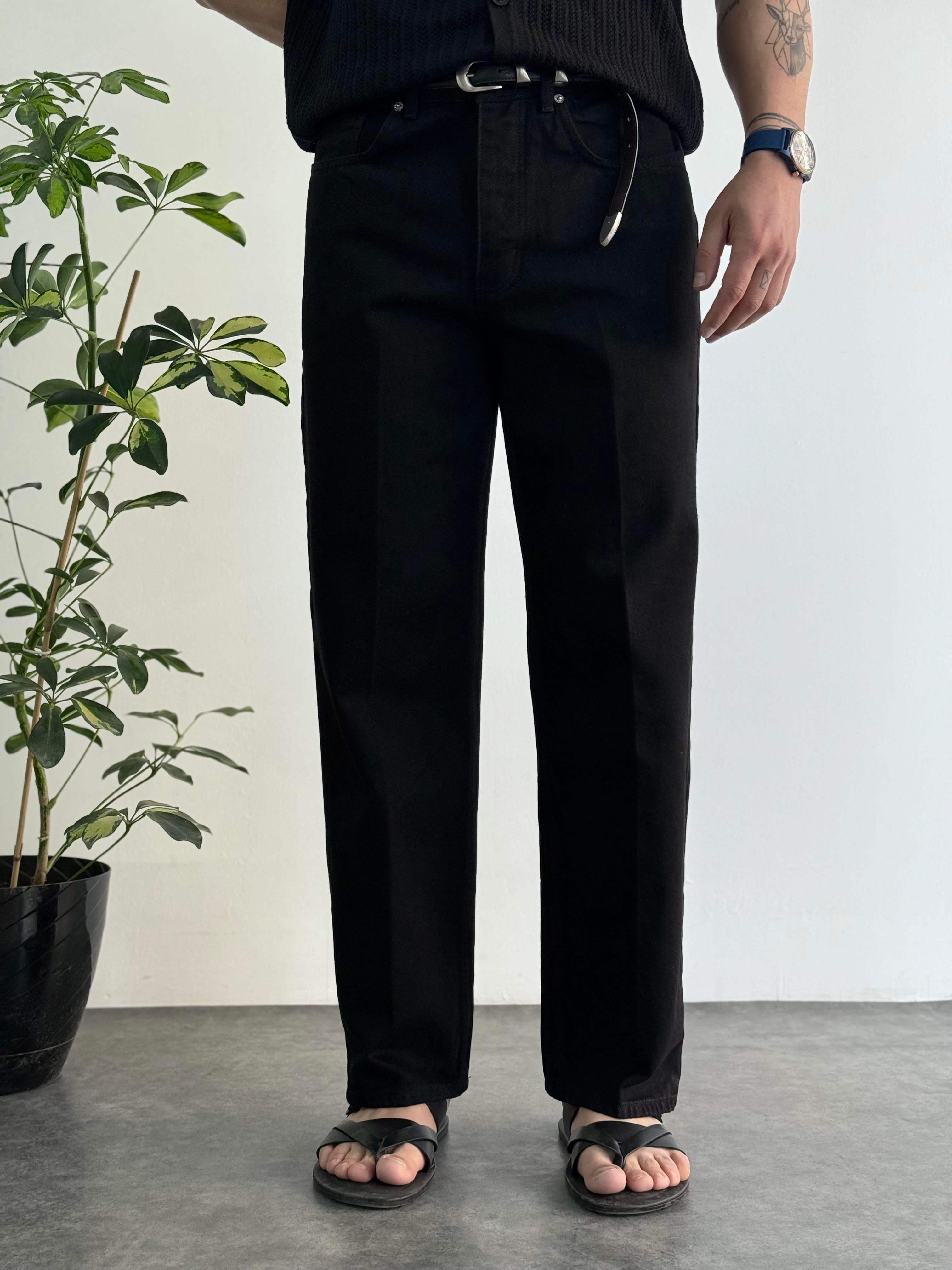 Retro Black Denim
