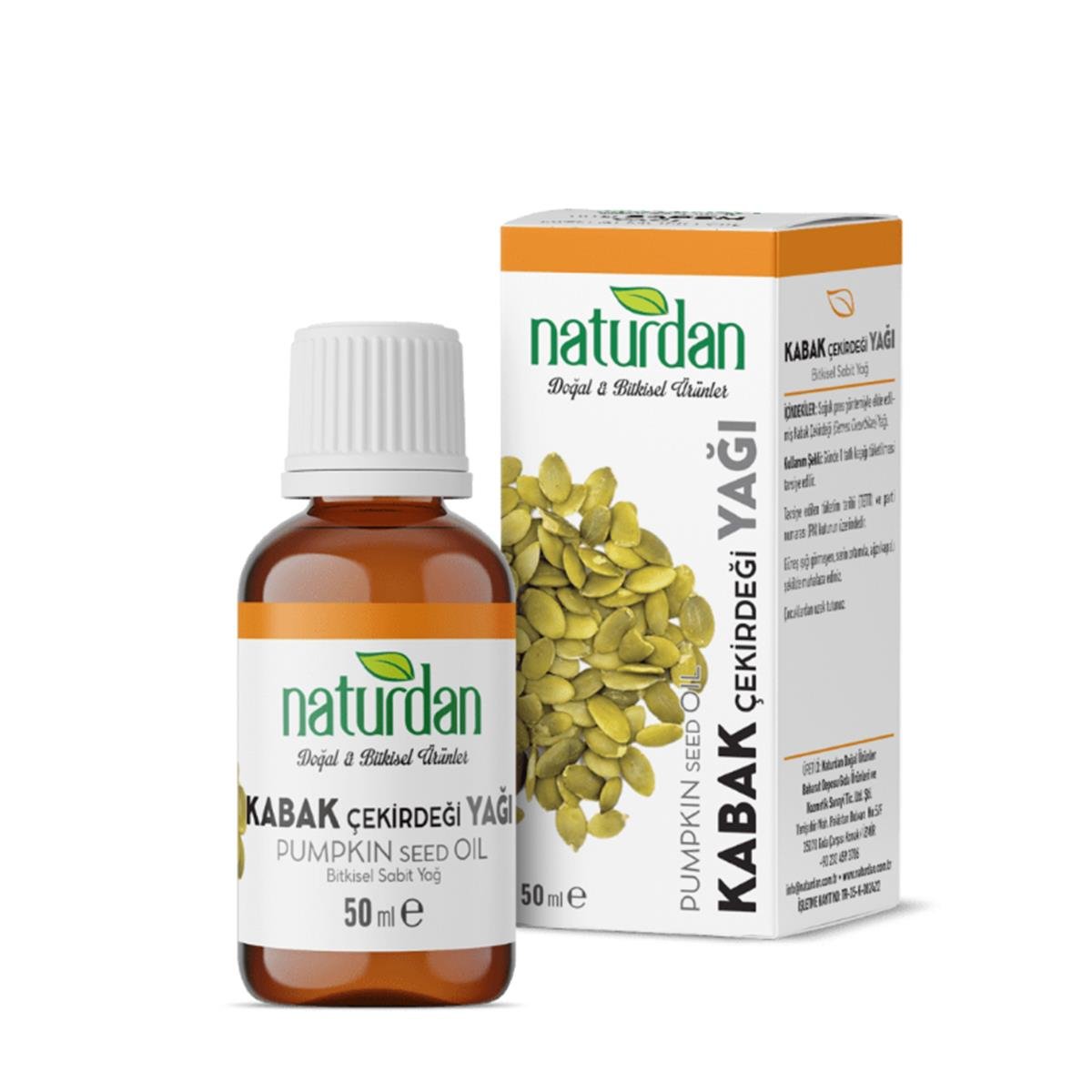 KABAK ÇEKİRDEĞİ YAĞI 50 ml NATURDAN