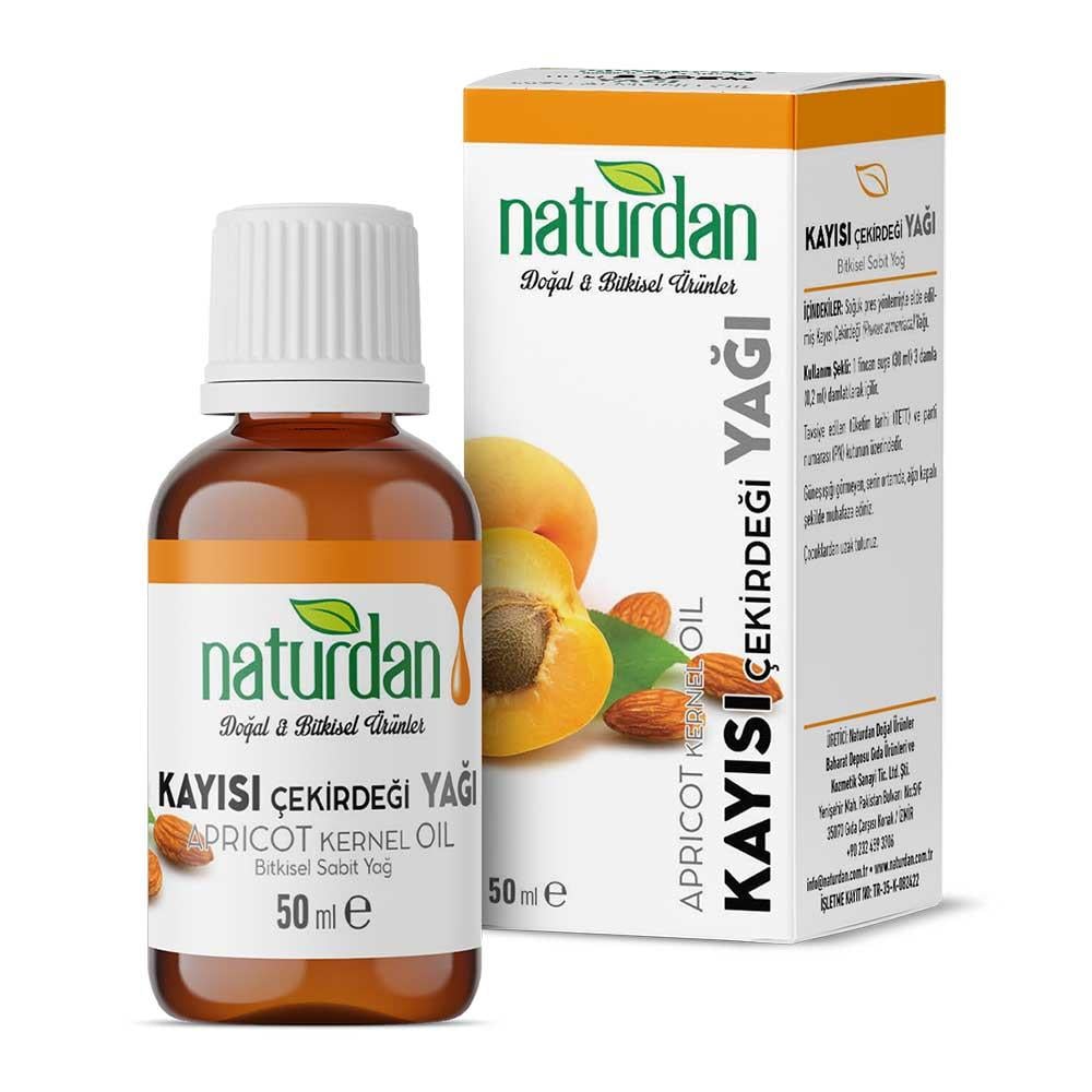 KAYISI ÇEKİRDEĞİ YAĞI 50 ml NATURDAN