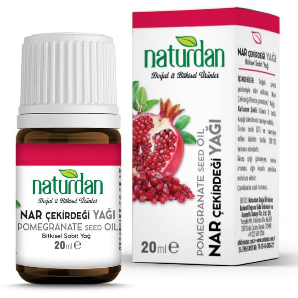 NAR ÇEKİRDEĞİ YAĞI 20 ml NATURDAN