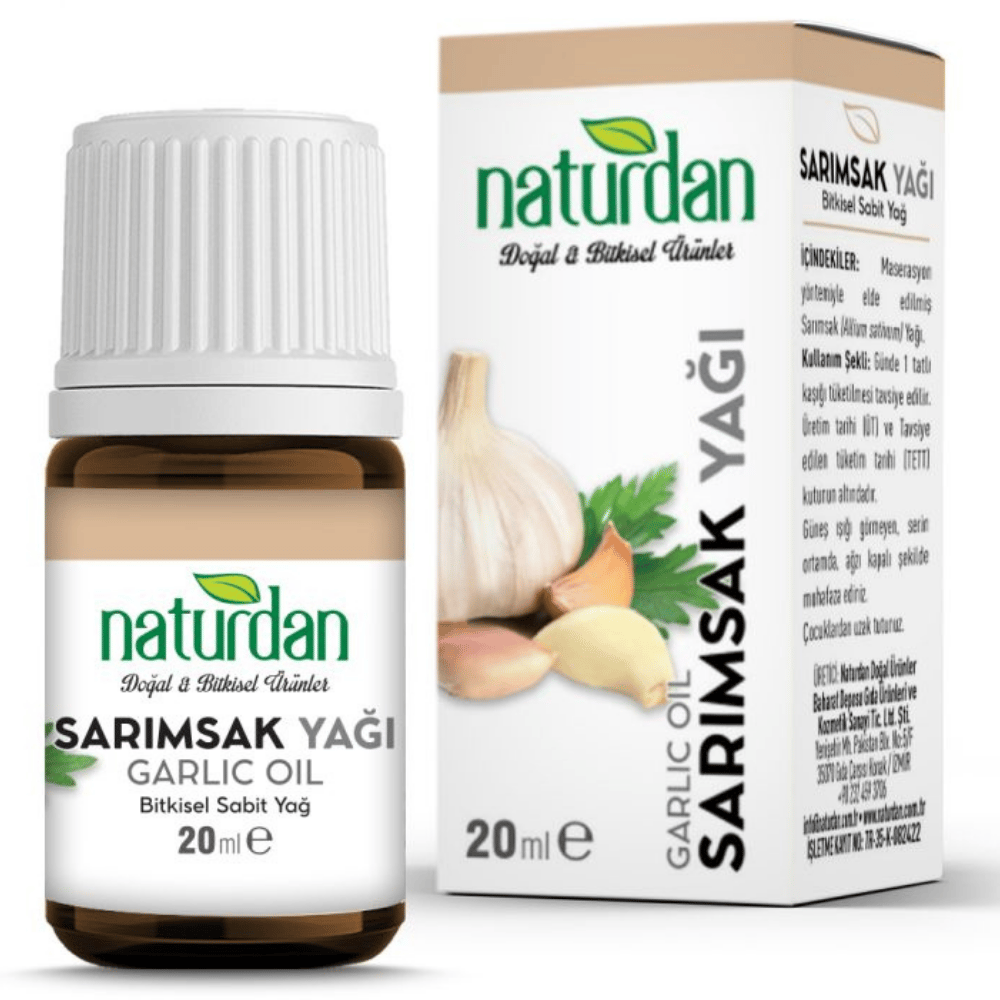 SARIMSAK YAĞI 20 ml NATURDAN