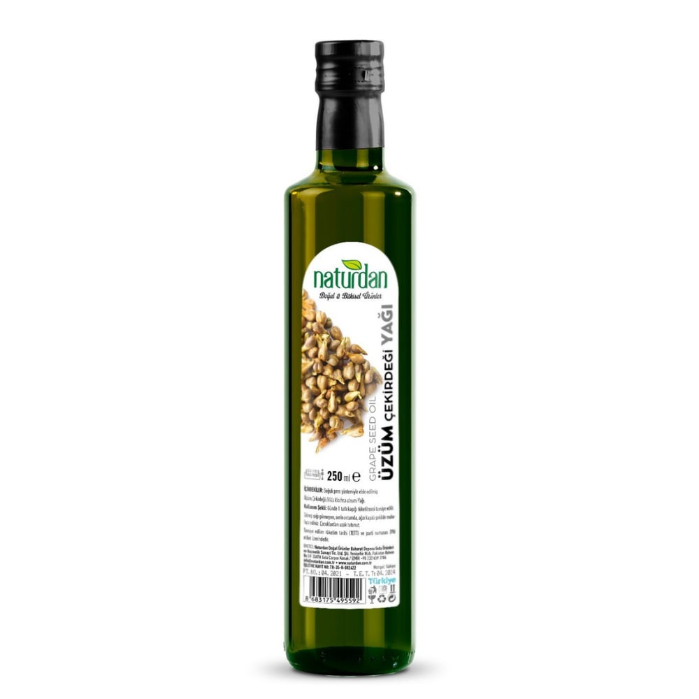 ÜZÜM ÇEKİRDEĞİ YAĞI 250 ml NATURDAN