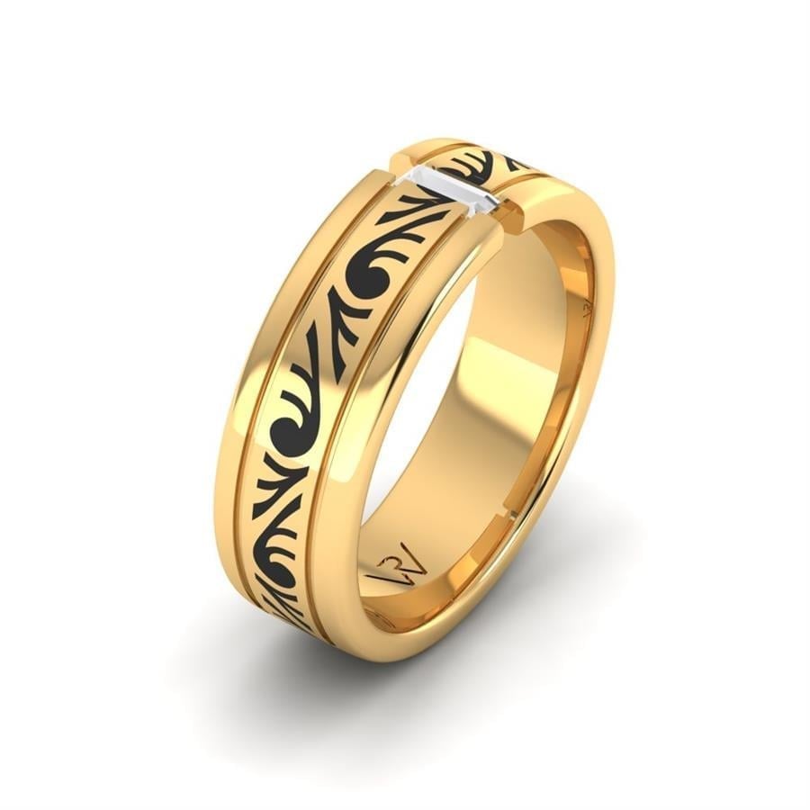 Alliances avec pierres femme C Momy Or Jaune