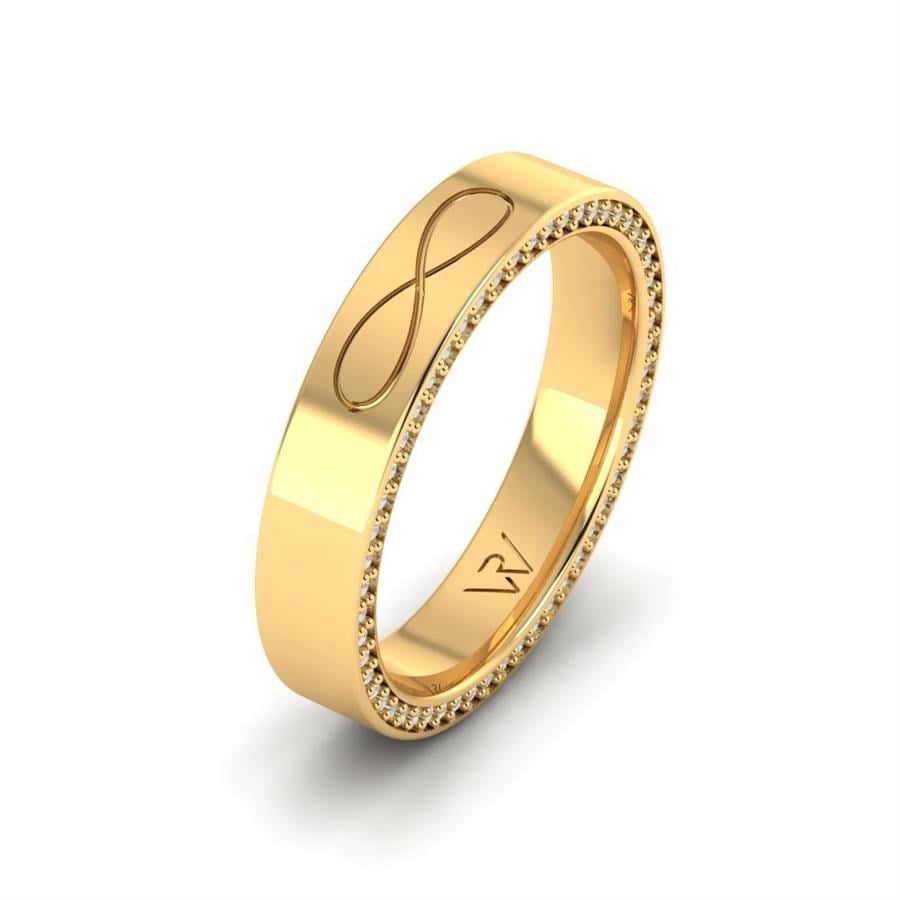 Alliances avec pierres femme Noble Paradise Or Jaune