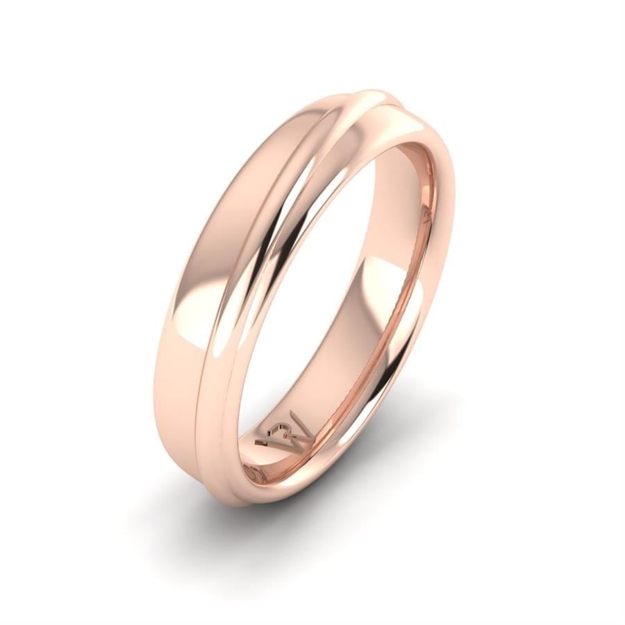 Alliances Avec Pierres Femme Tulipeau Or Rose