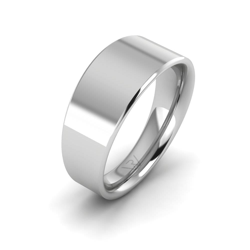 Alliances classiques femme Promesse Or Blanc