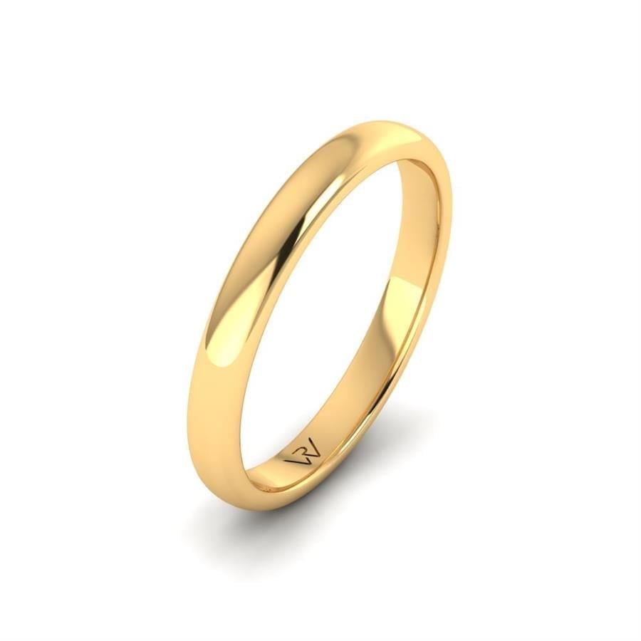 Alliances classiques homme Endless Love Or Jaune