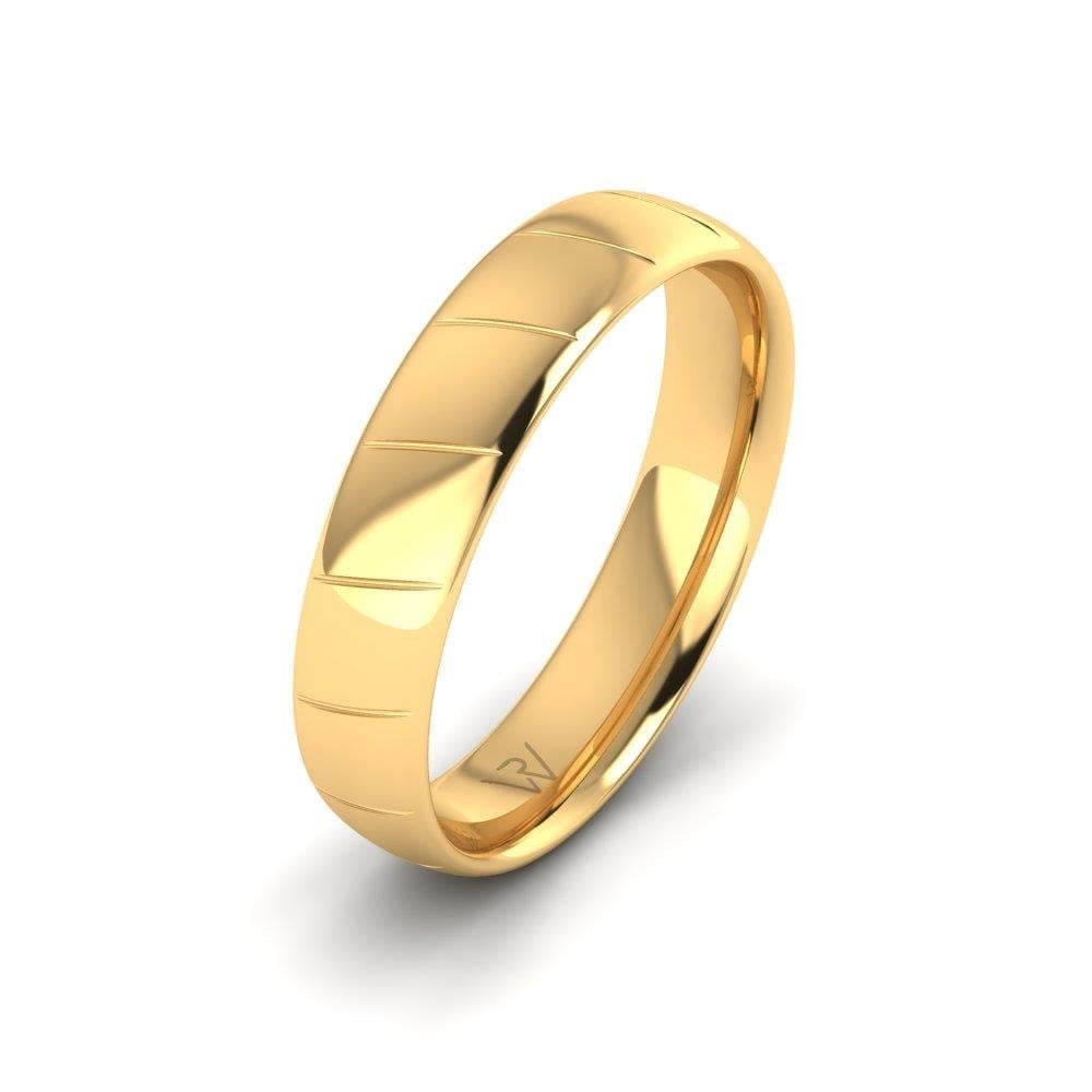 Alliances classiques homme Enkindla Or Jaune