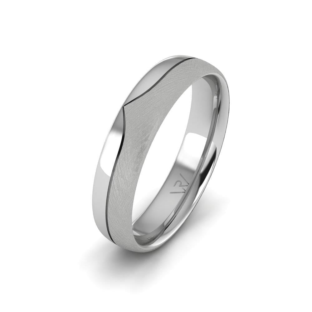 Alliances classiques homme Glamoura Or Blanc