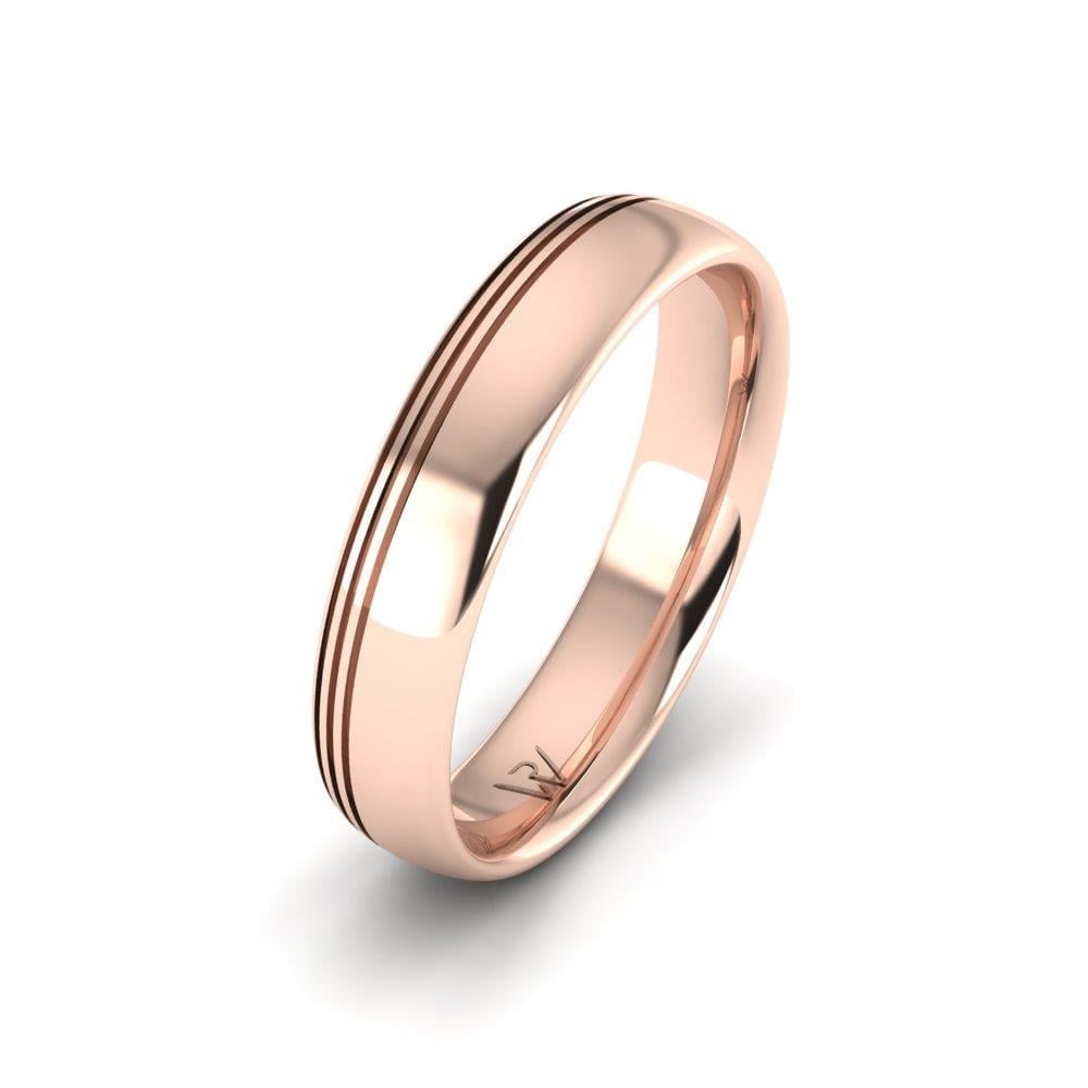 Alliances classiques homme LoveRadiance Or Rose