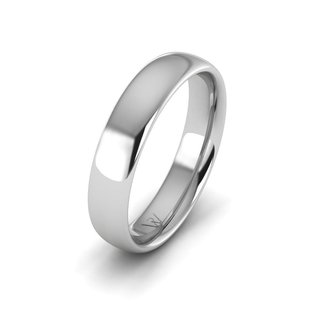 Alliances classiques homme PureHearts Or Blanc