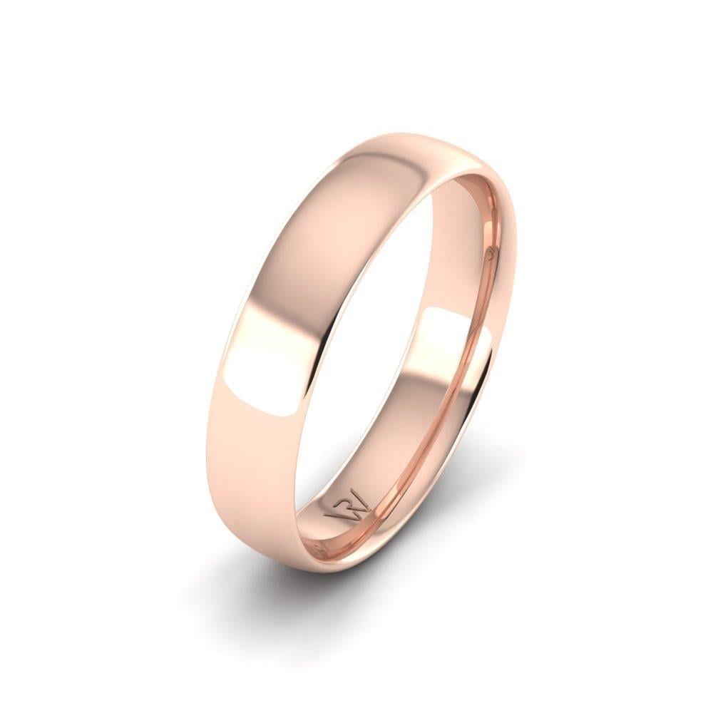 Alliances classiques homme Synera Or Rose