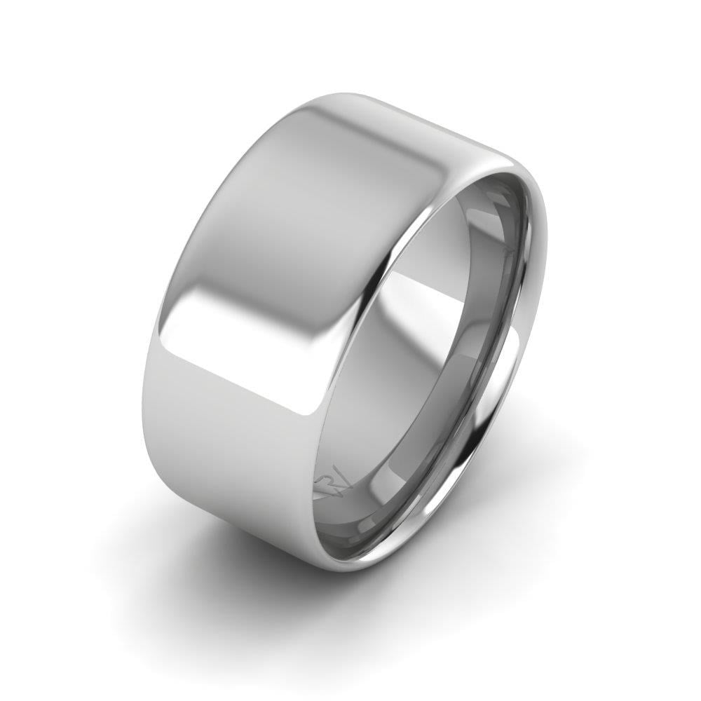 Alliances classiques homme Union Or Blanc