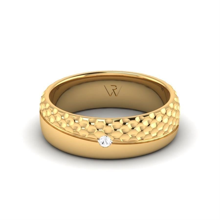 Alliances en Argent Plaqué Or jaune Femme Charming Cloud