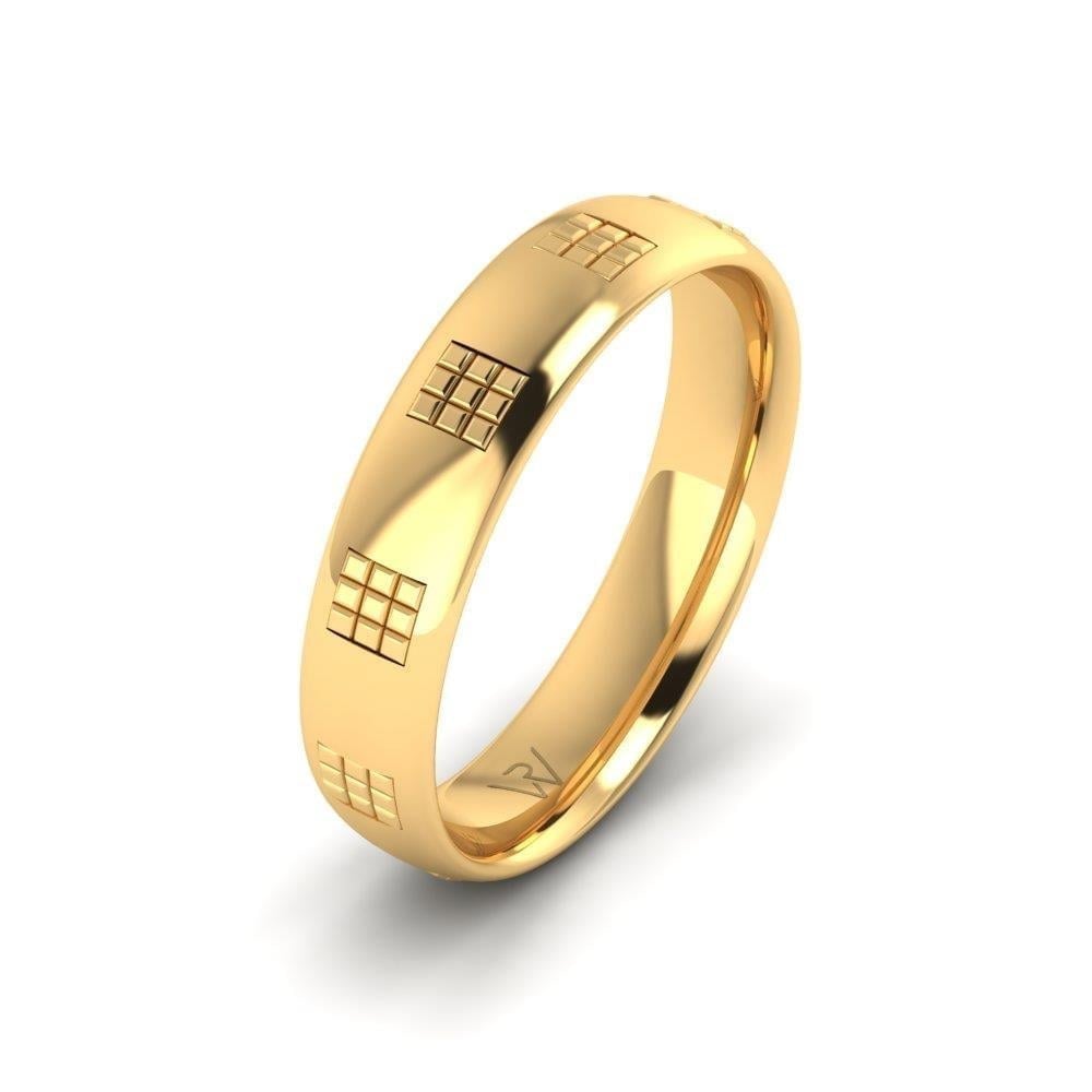 Alliances en Argent Plaqué Or jaune Homme Pureglow