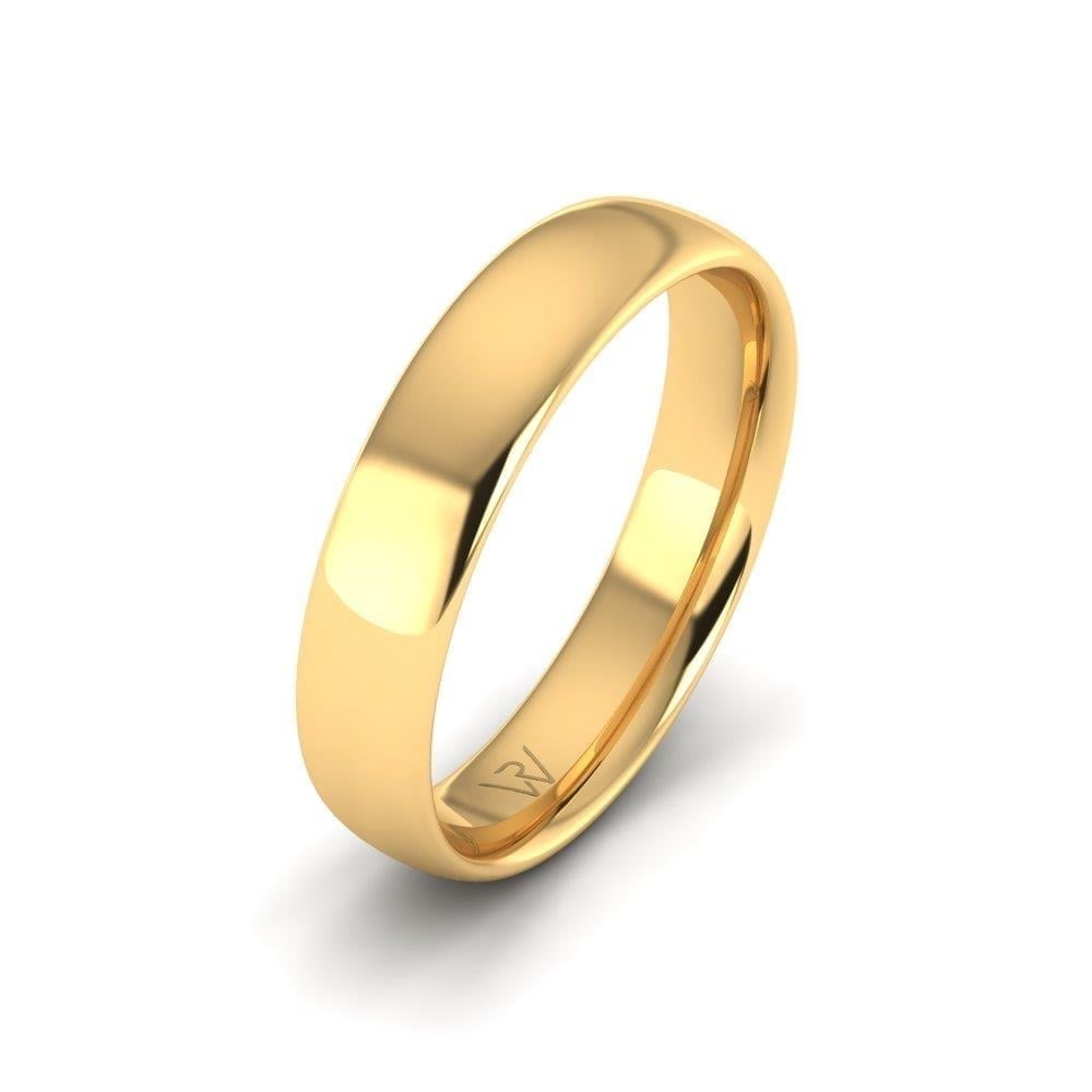 Alliances en Argent Plaqué Or jaune Homme Embracera