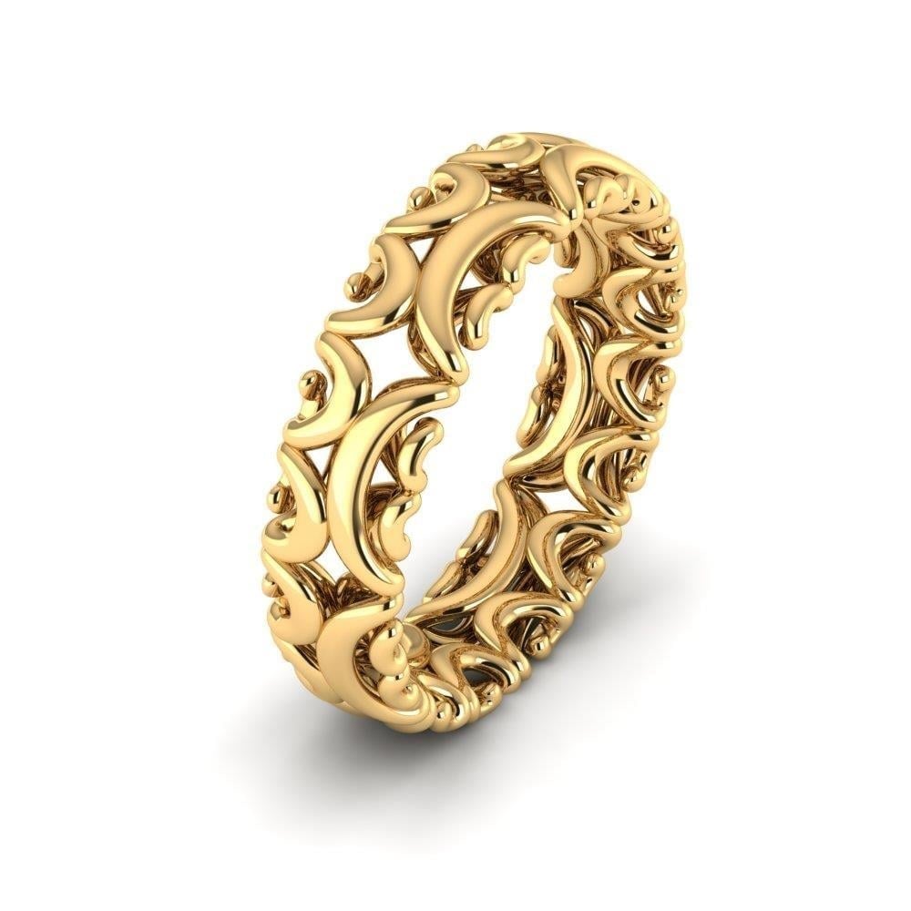 Alliances en Argent Plaqué Or jaune Homme Lovegrove