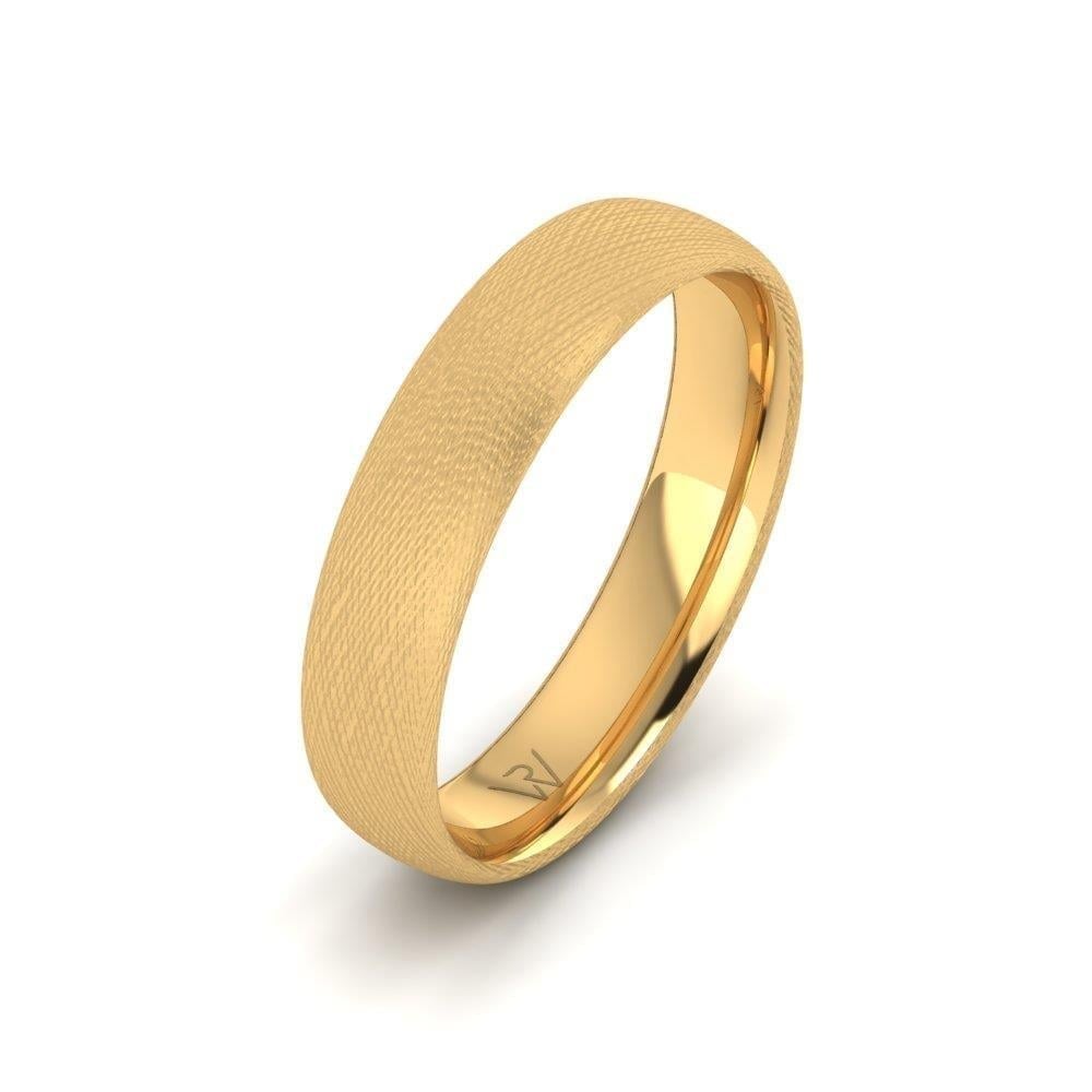 Alliances en Argent Plaqué Or jaune Homme Affinara