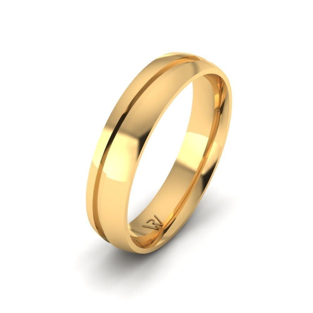 Alliances en Argent Plaqué Or jaune Homme Dreampromise